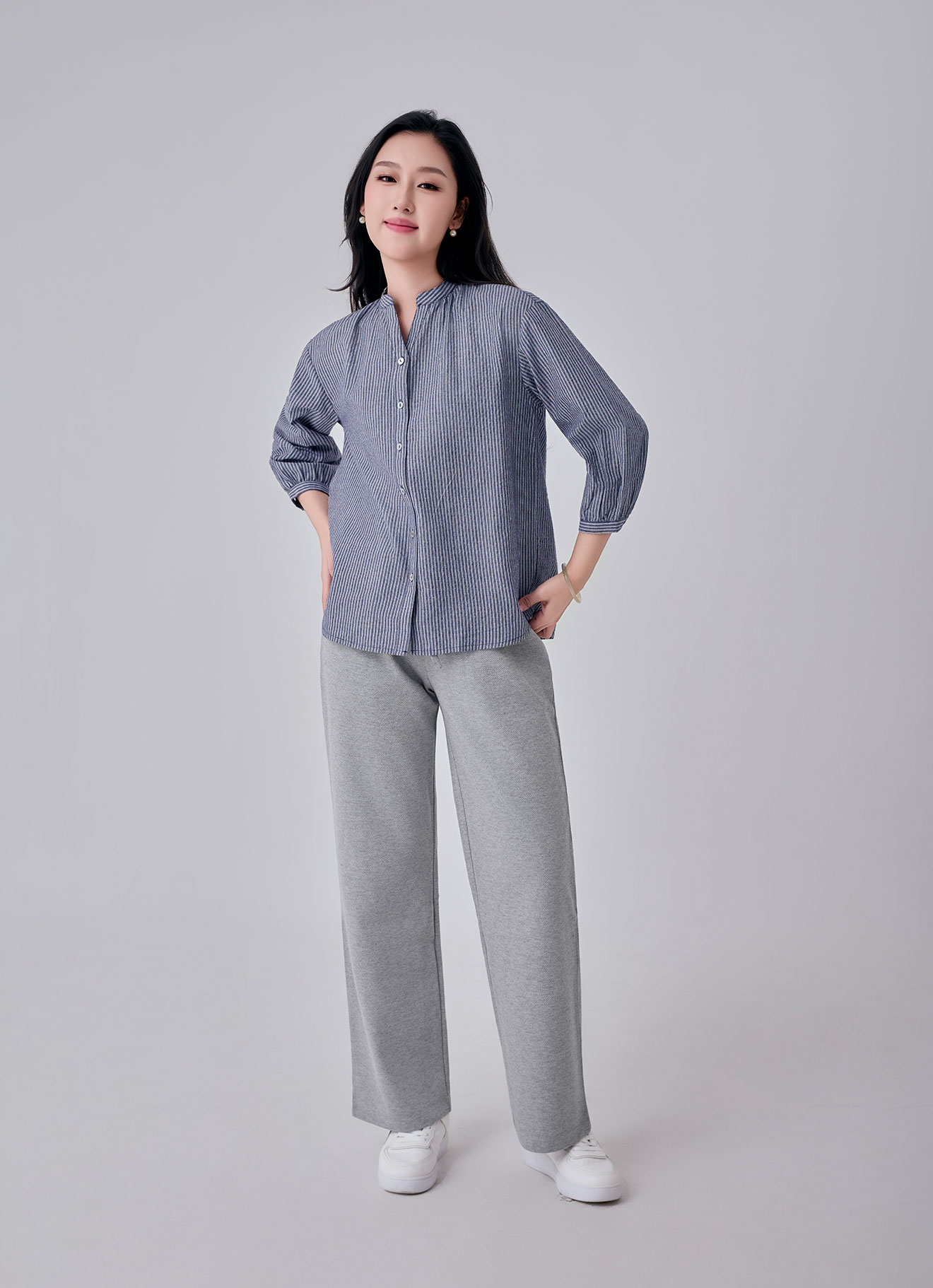 Insignia-Blue  by STRIPED BLOUSE