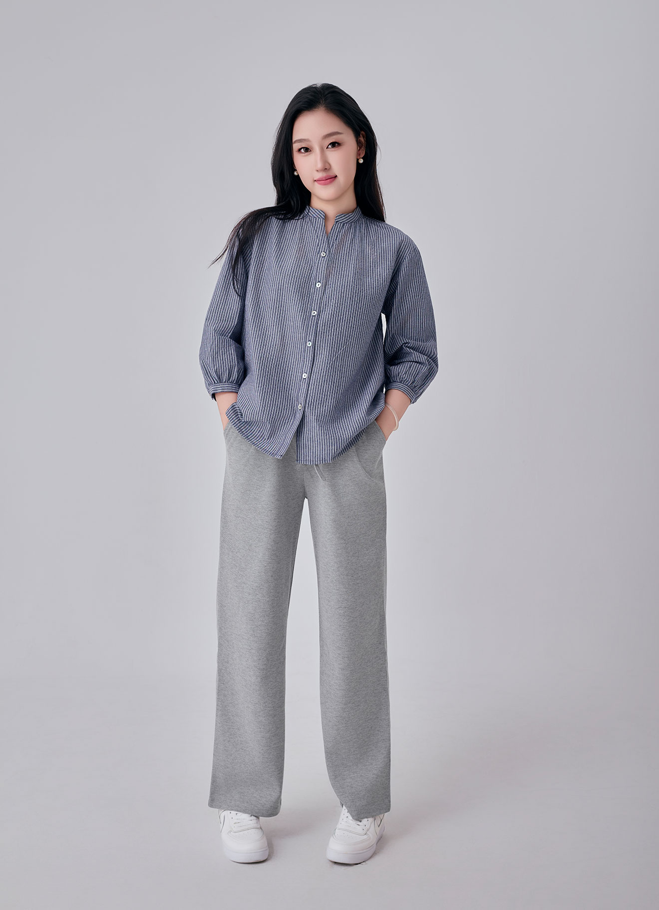 Insignia-Blue  by STRIPED BLOUSE