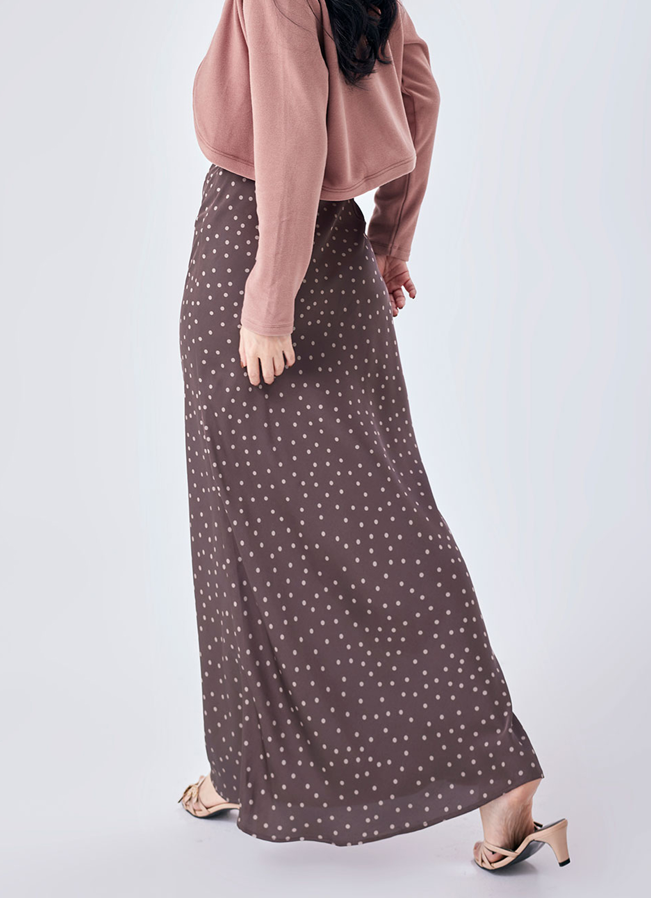 Iron by Printed Skirt