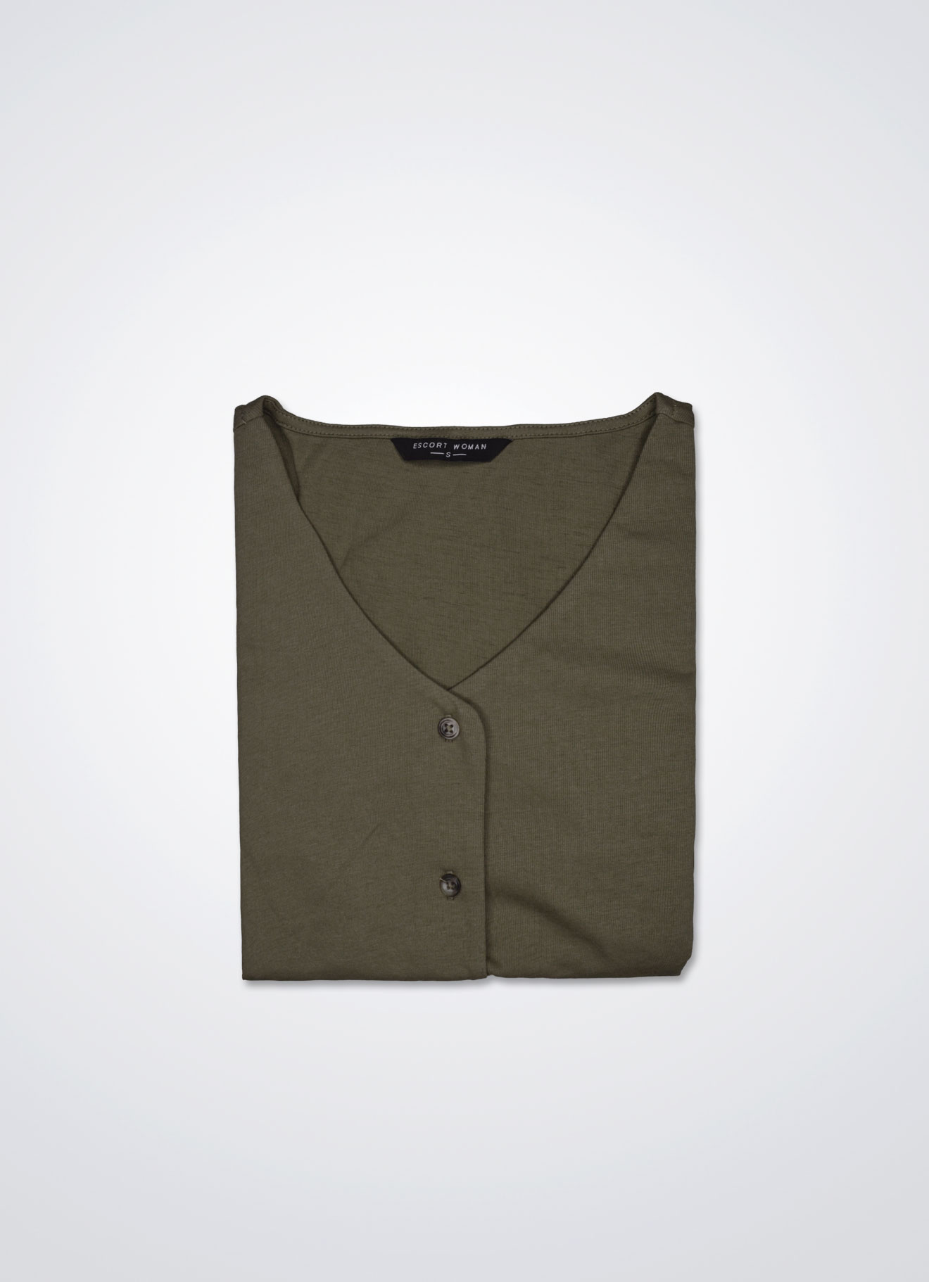 Kelp by V-Neck Blouse