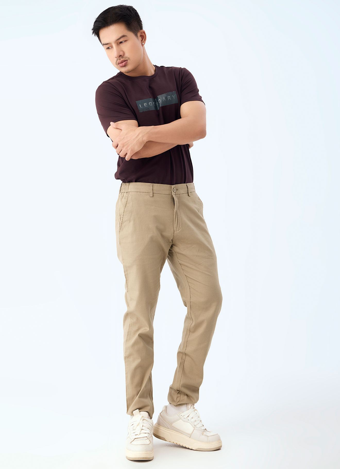 Khaki by Straight-leg Casual Pants