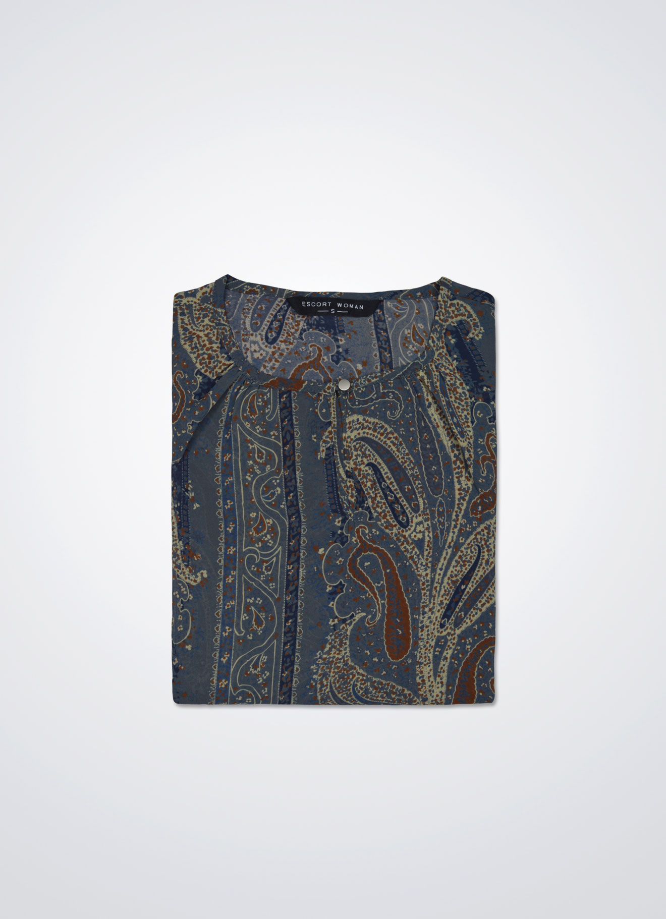 Landon-Fog by Sleeve Blouse