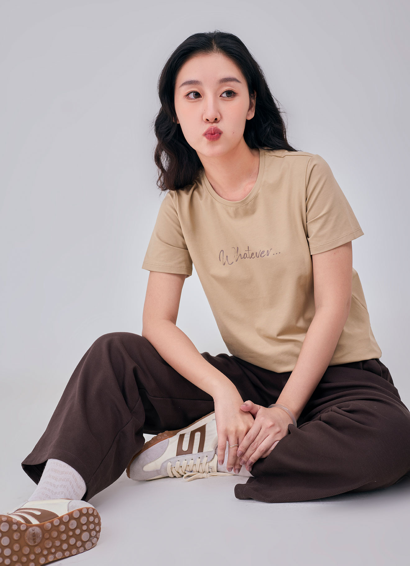 Latte by Printed Top