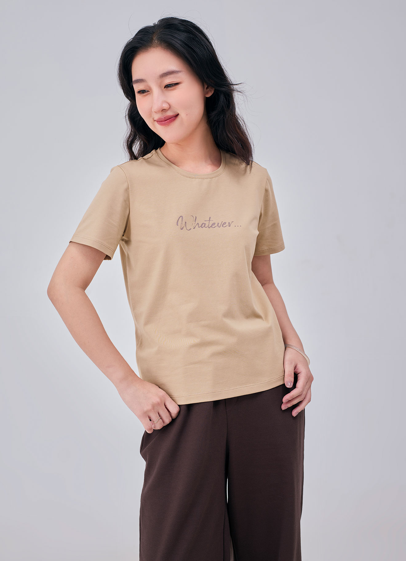 Latte by Printed Top