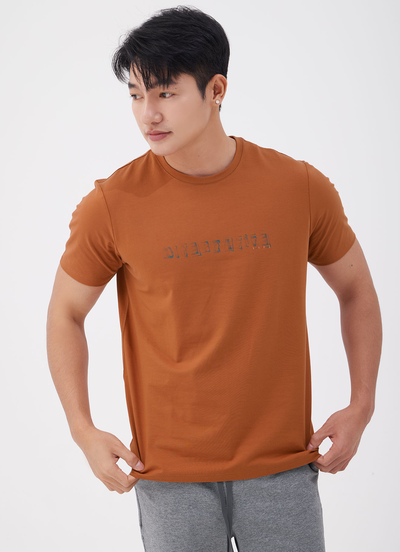 Leather-Brown by T-Shirt