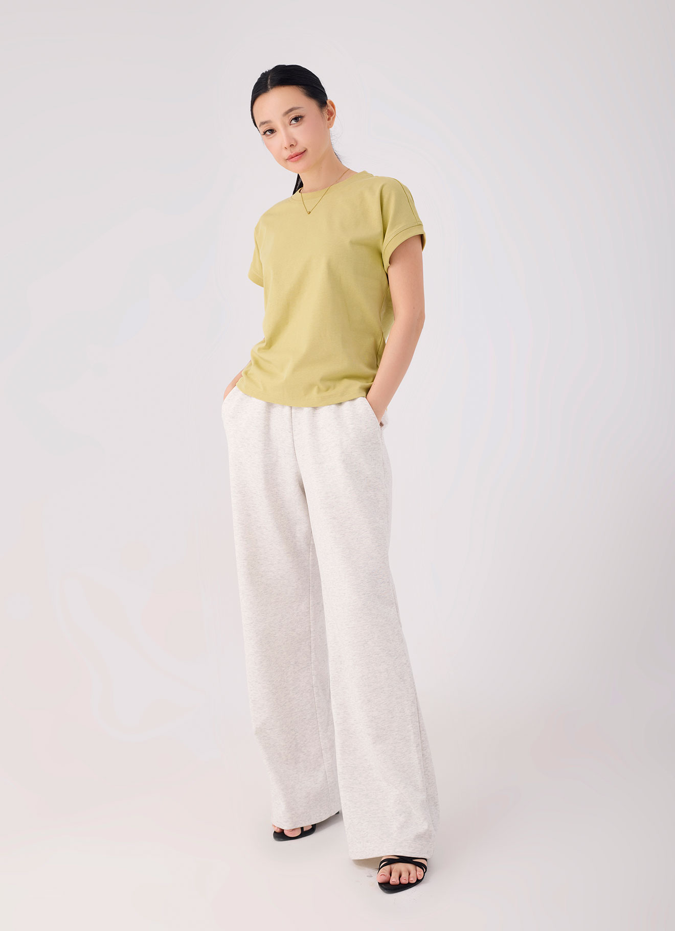 Lemon-Grass by Sleeve Blouse