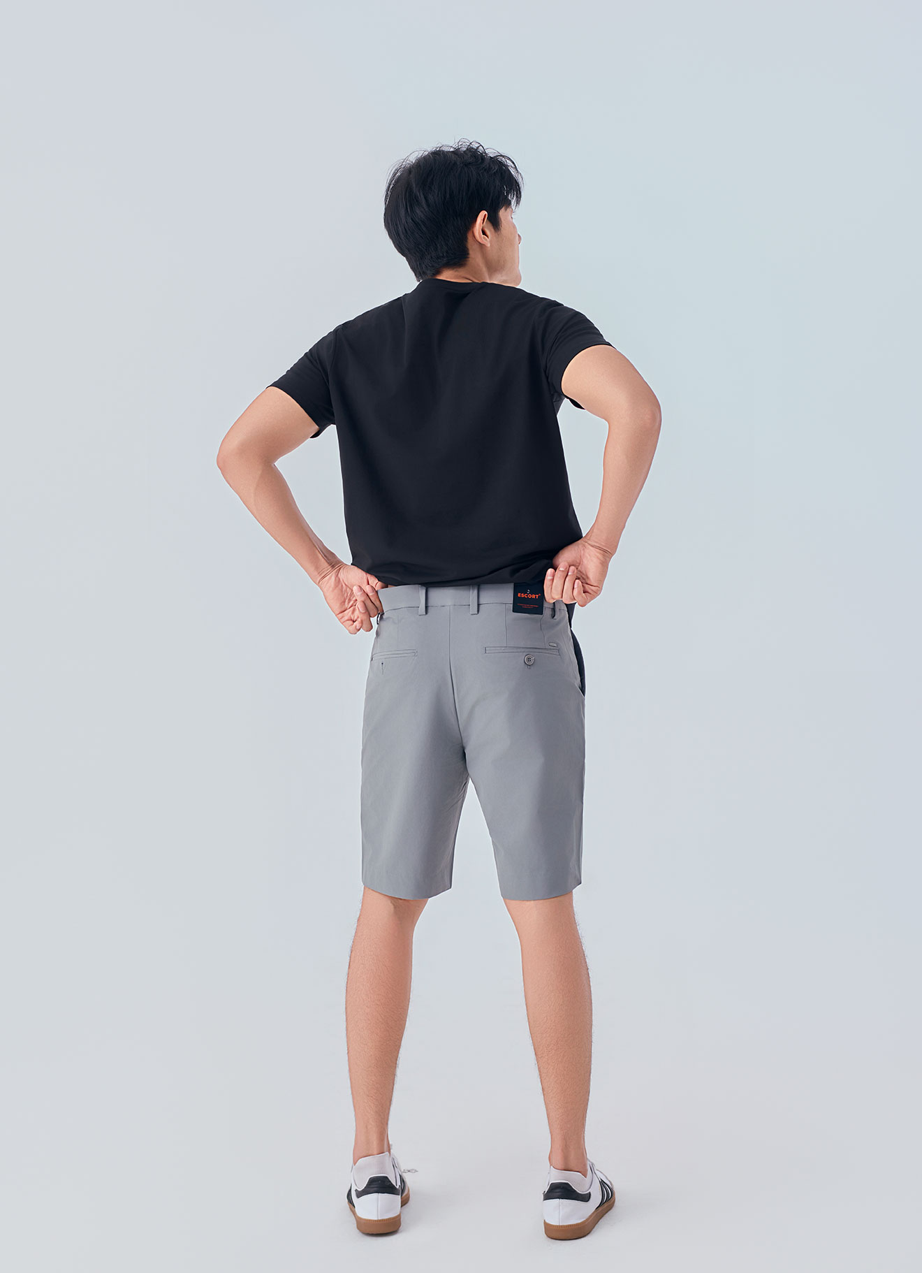 Light-Gray by Men’s Short Pants