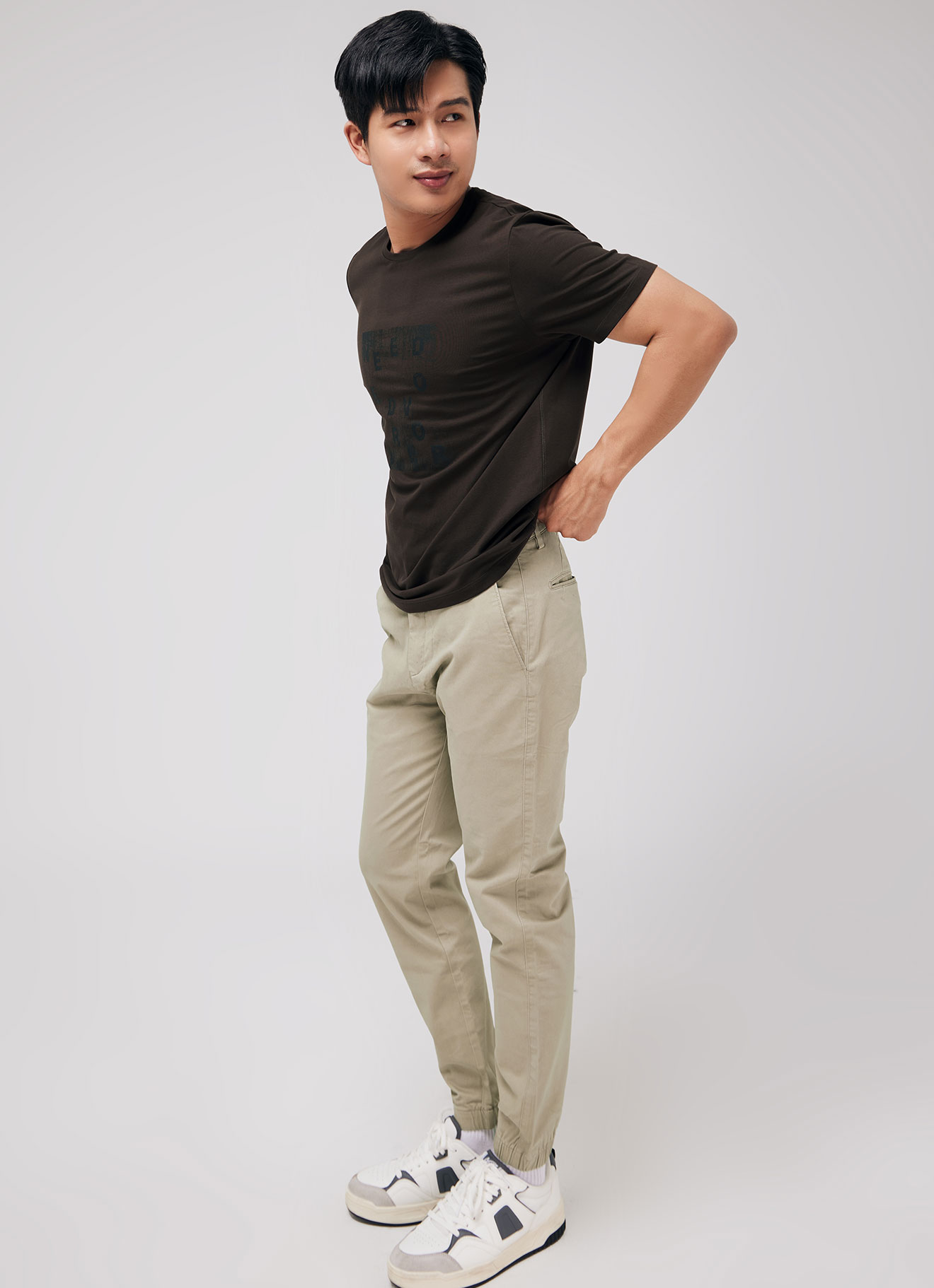 Light-Khaki  by Pants