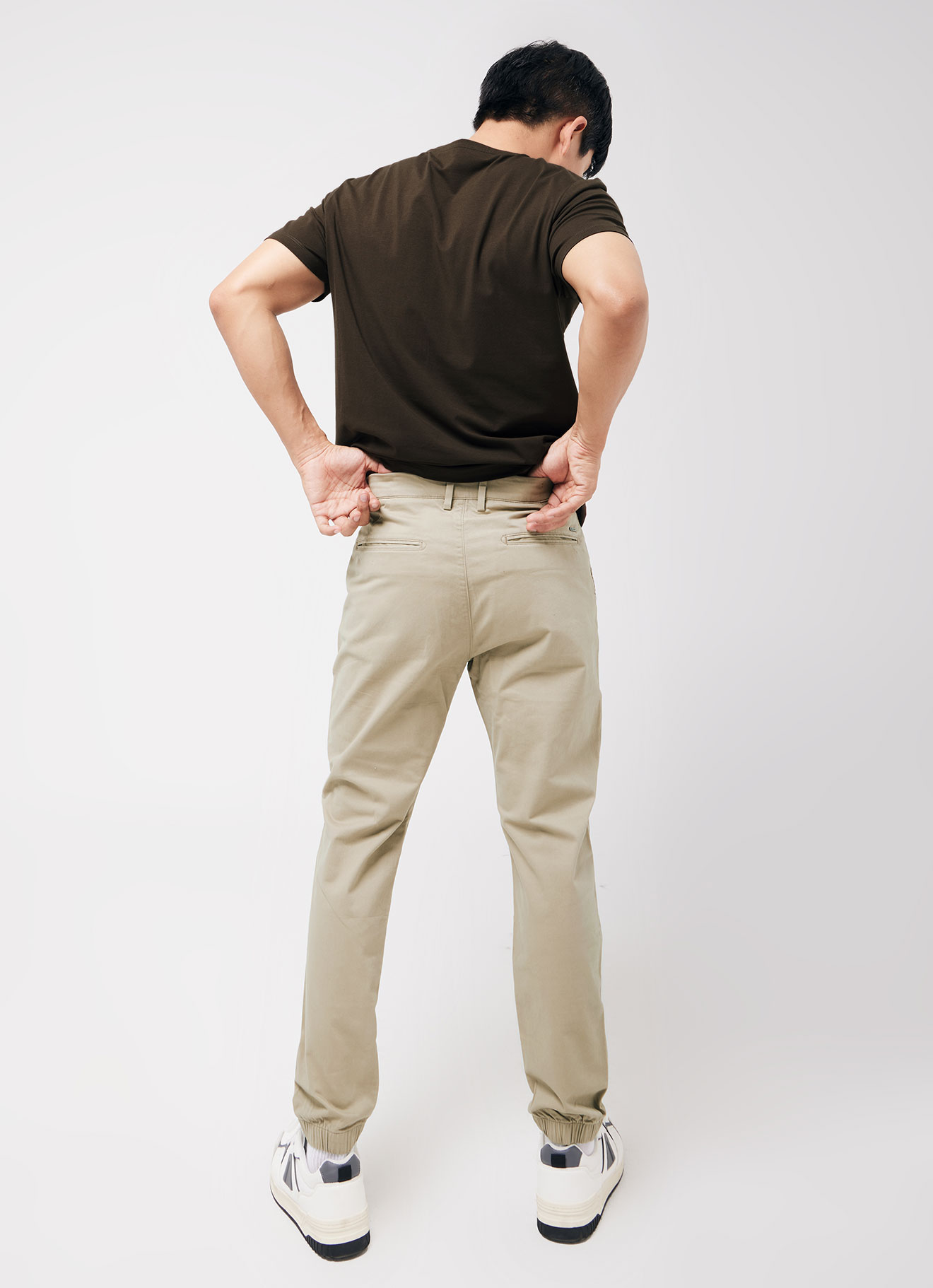 Light-Khaki  by Pants