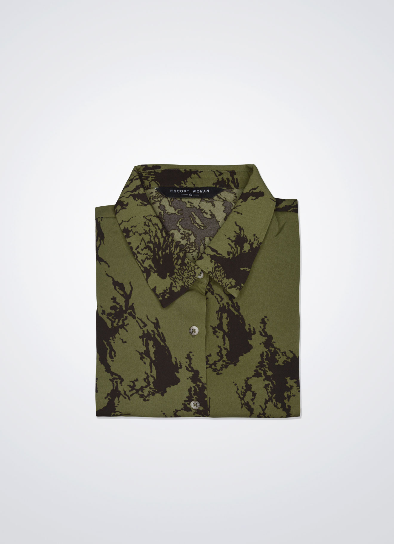 Lizard by Shirt Collar Dress