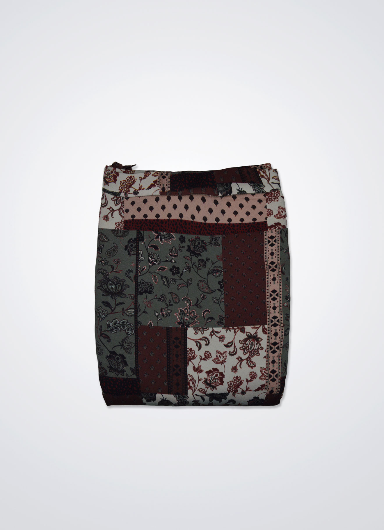 Marron by Floral Print Maxi Skirt