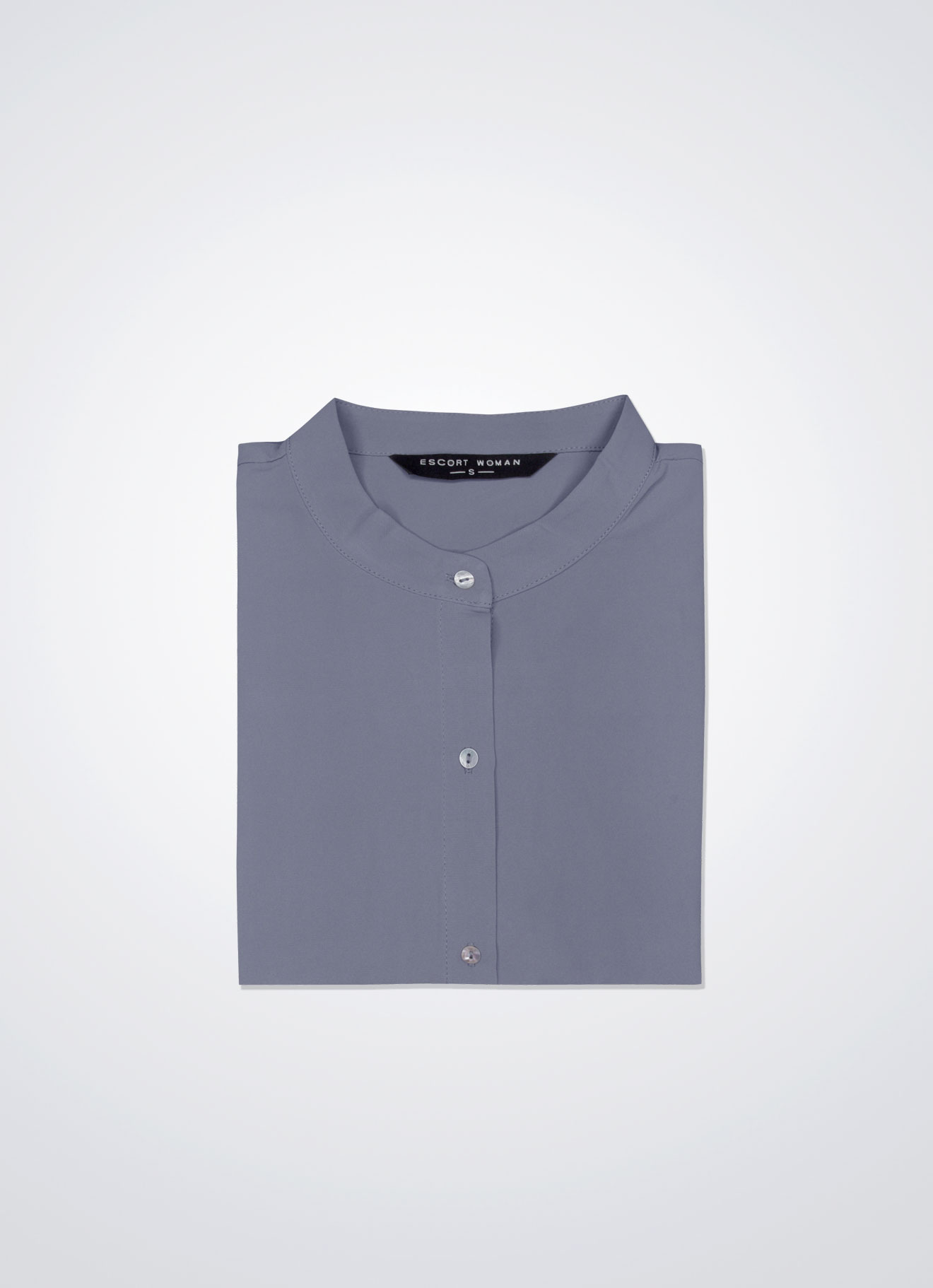 Minimal-Gray by Sleeve Blouse