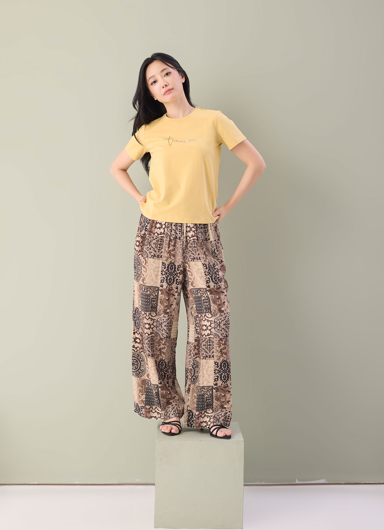 Misted-Yellow  by Printed Top
