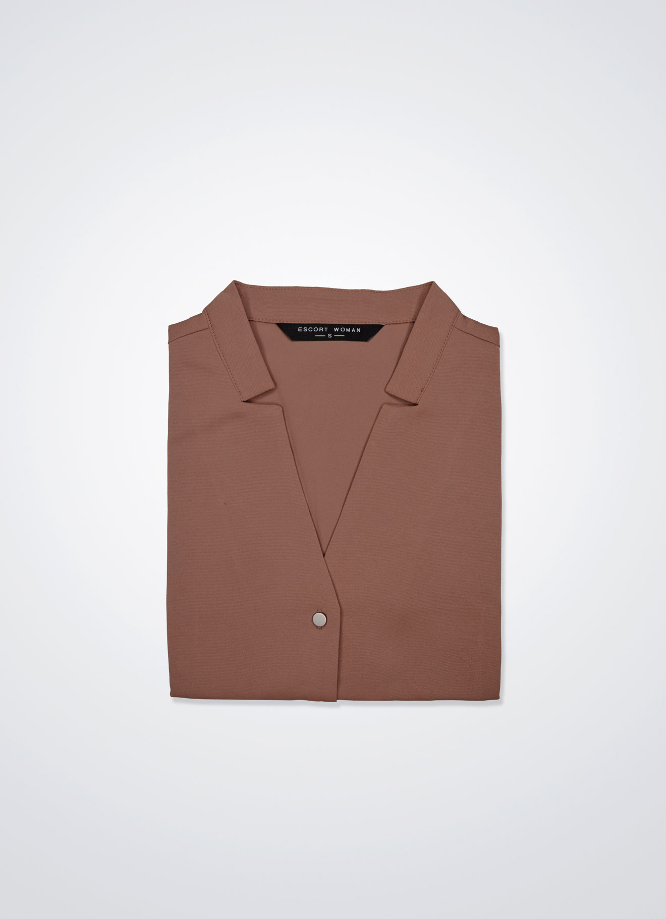 Mocha-Mousse by Sleeveless Top