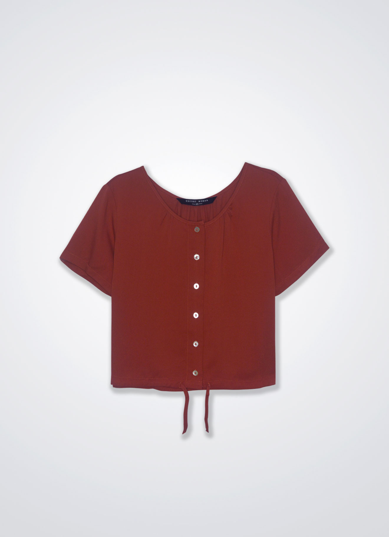 Molten-Lava by Sleeve Blouse