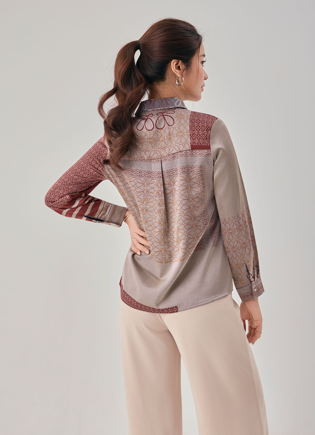 Mushroom by Printed Shirt