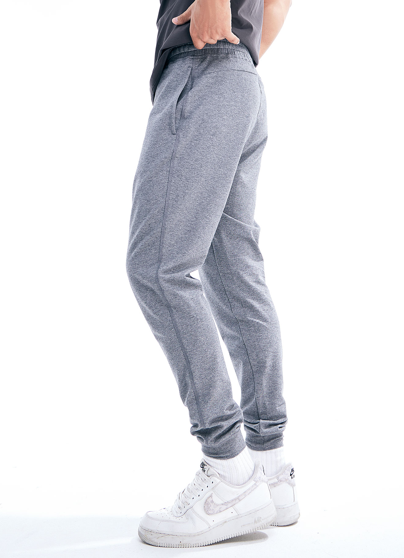 Neutral-Gray  by Jogger Pants