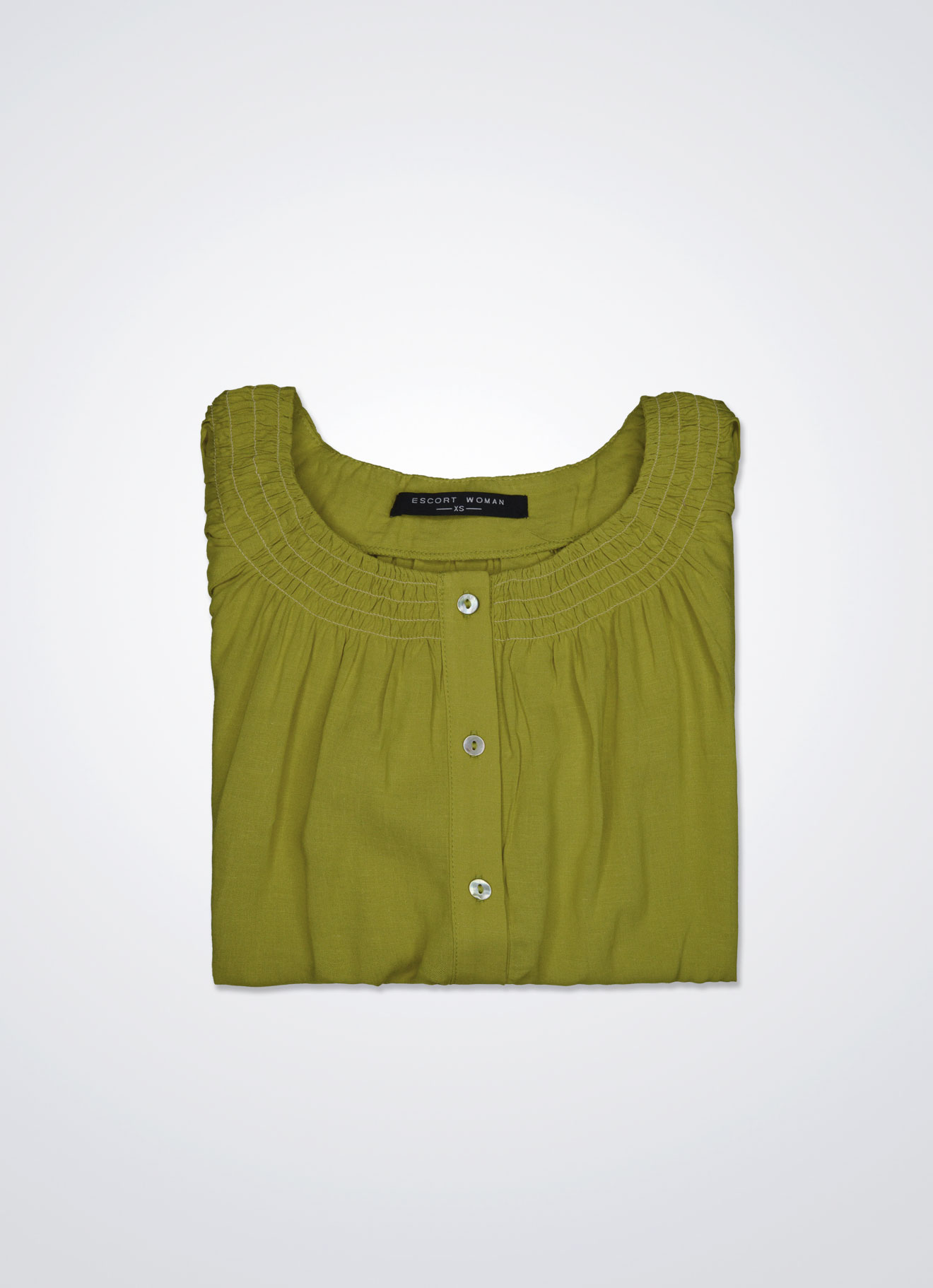 Olivenite by Round Neck Top