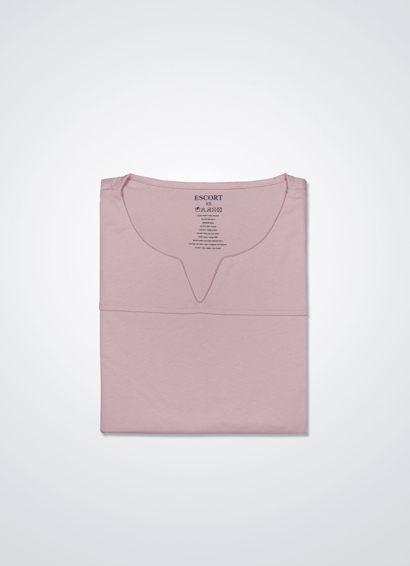 Pale-Dogwood by Short-Sleeve Top