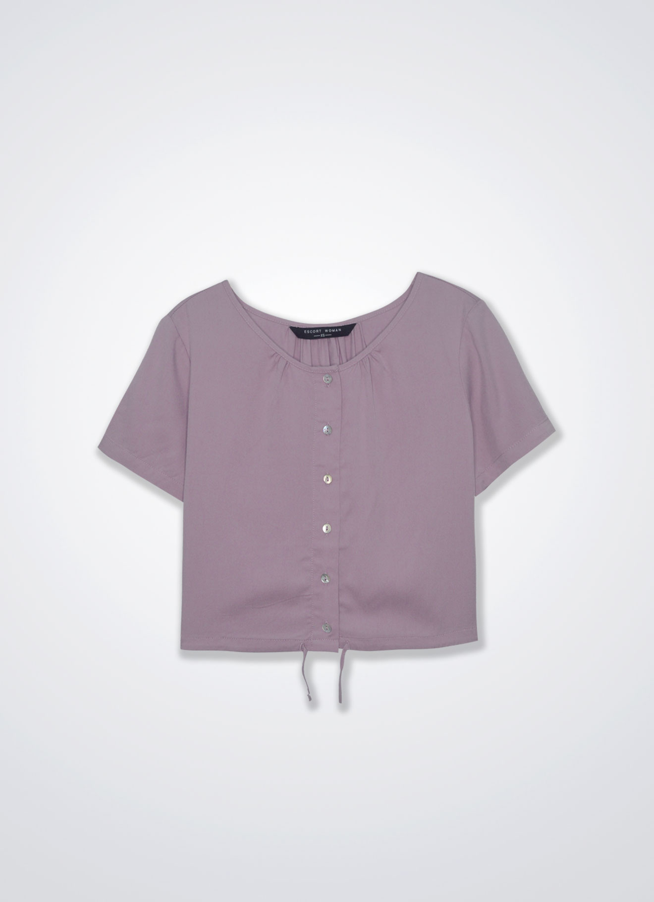 Pale-Mauve by Sleeve Blouse