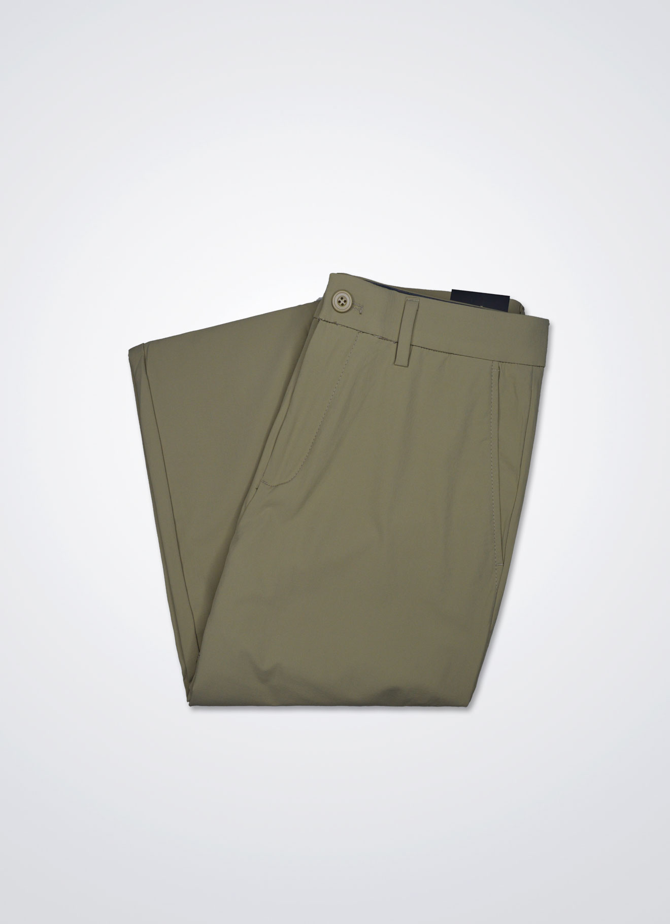 Pastel-Khaki by Slim-fit Pants