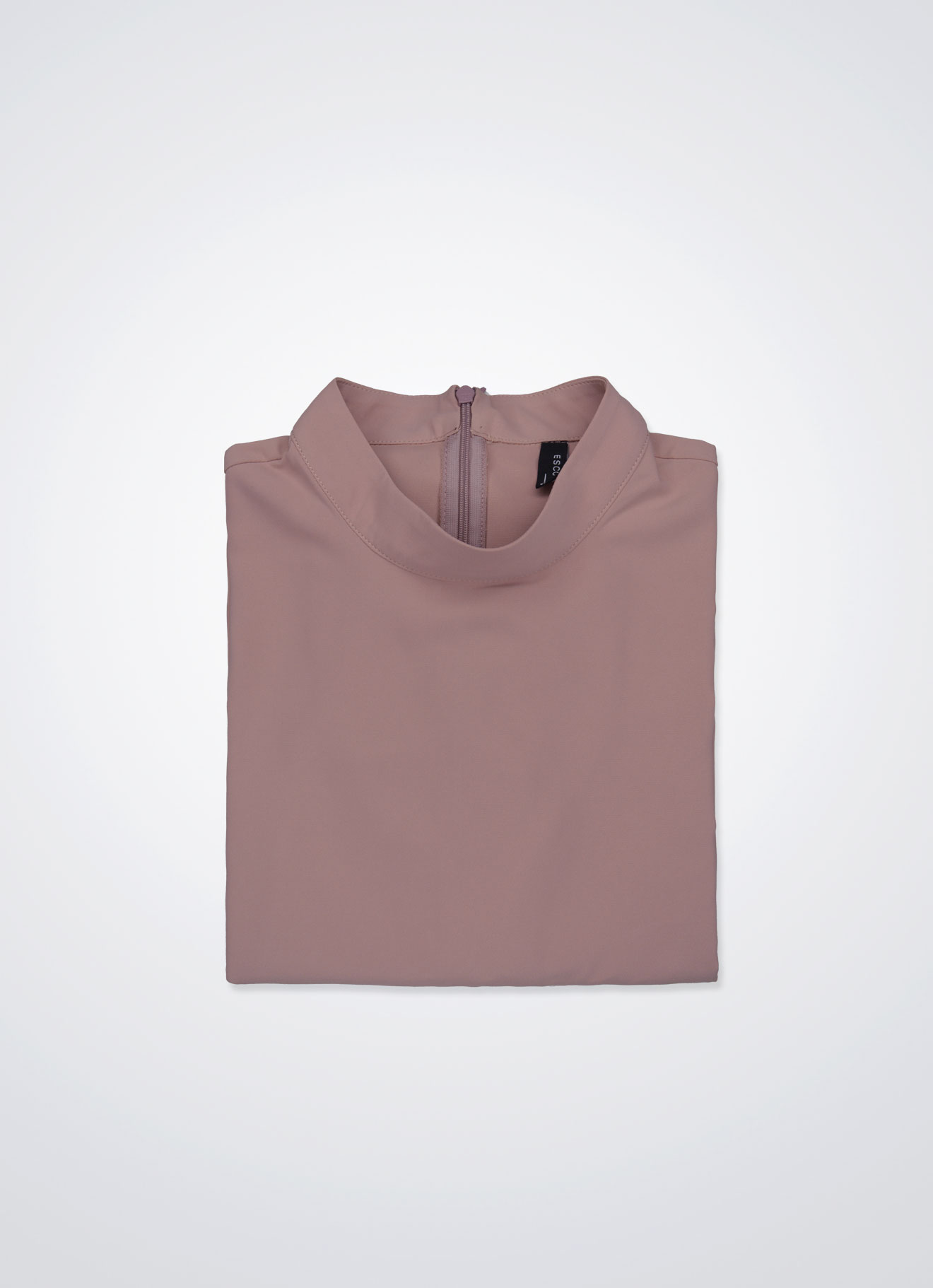 Peach-Beige by Long Sleeve Blouse