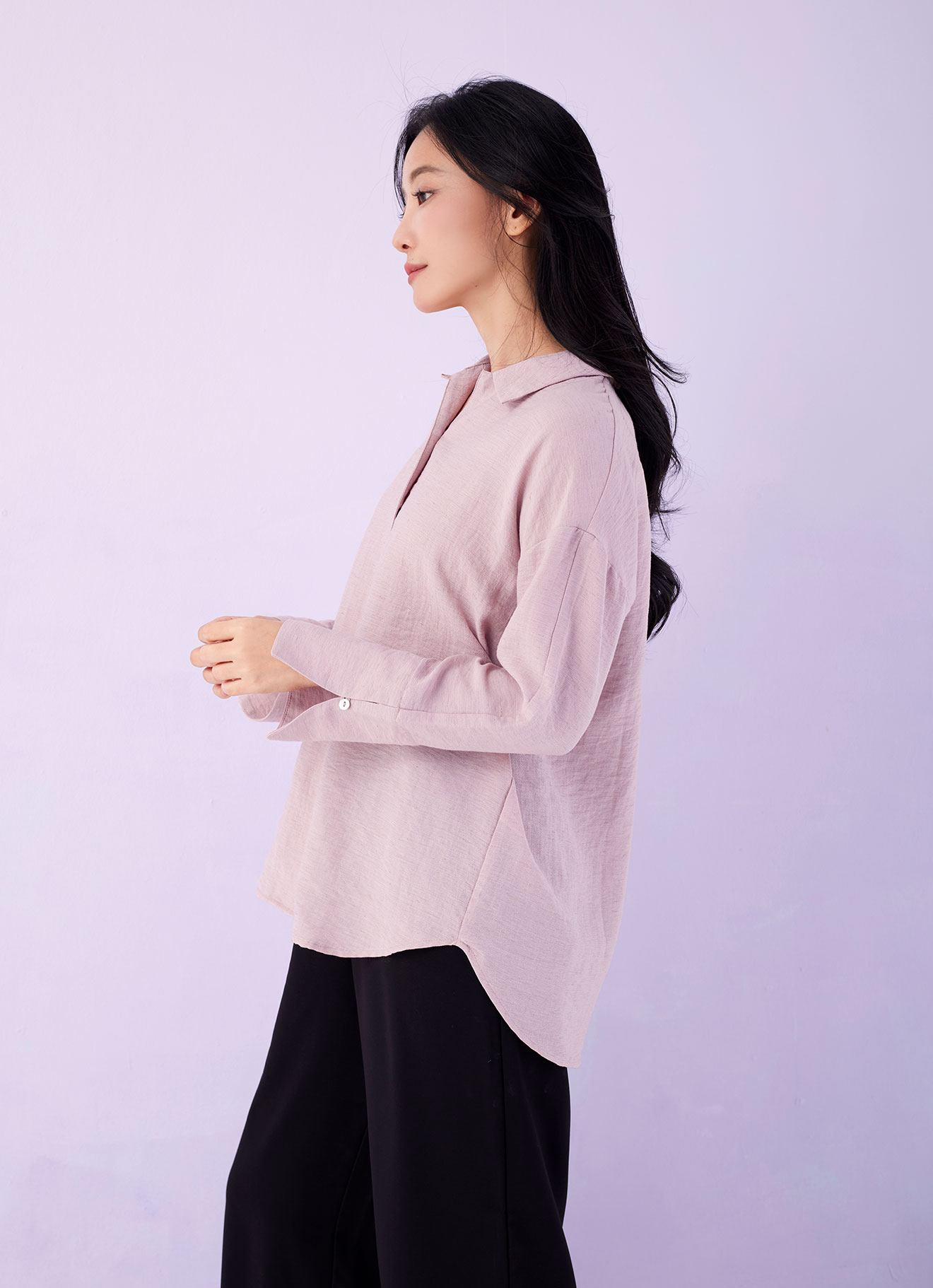 Peachskin by BUTTON SHIRT