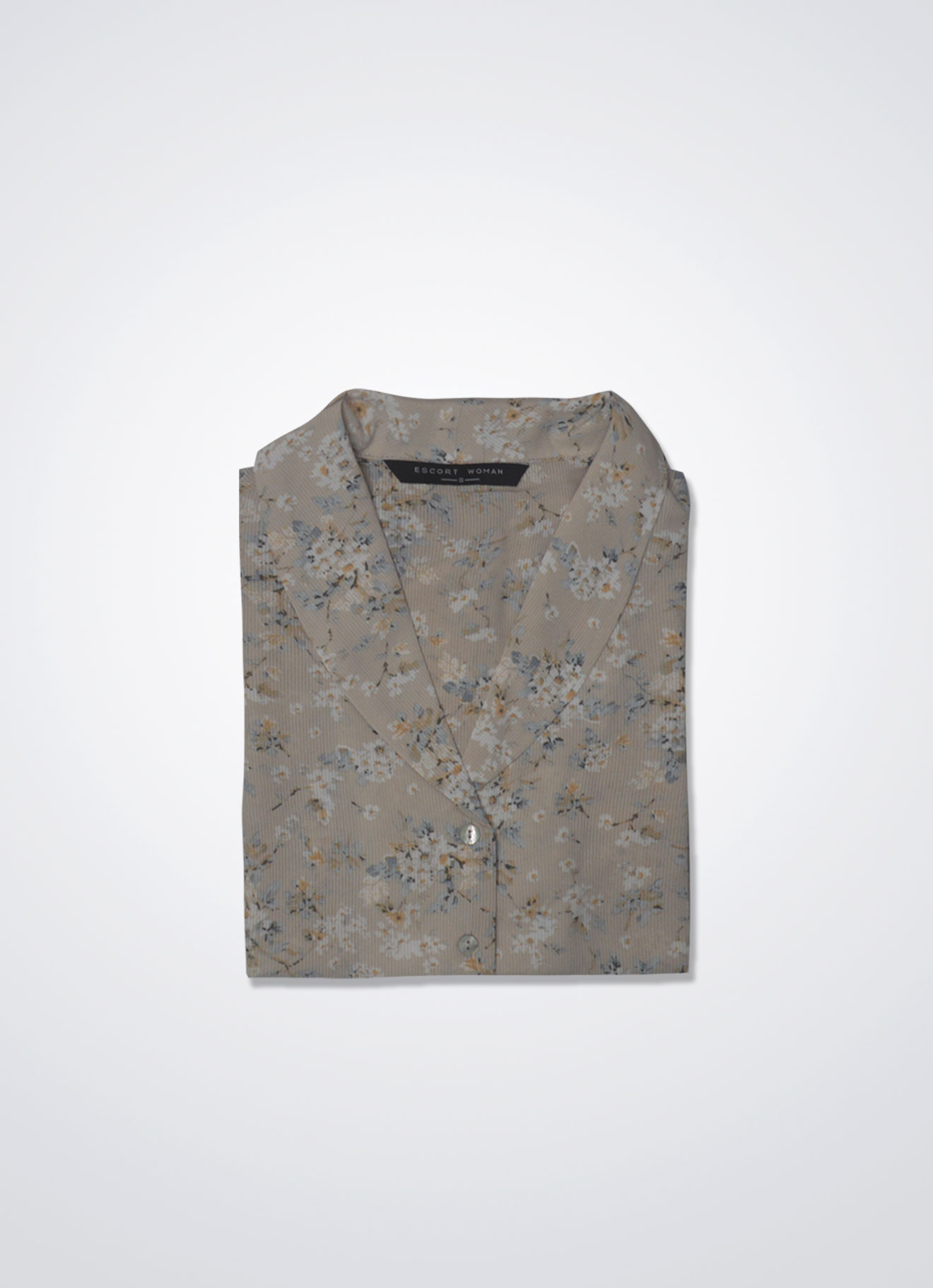 Pink-Tint by Floral Printed Blouse