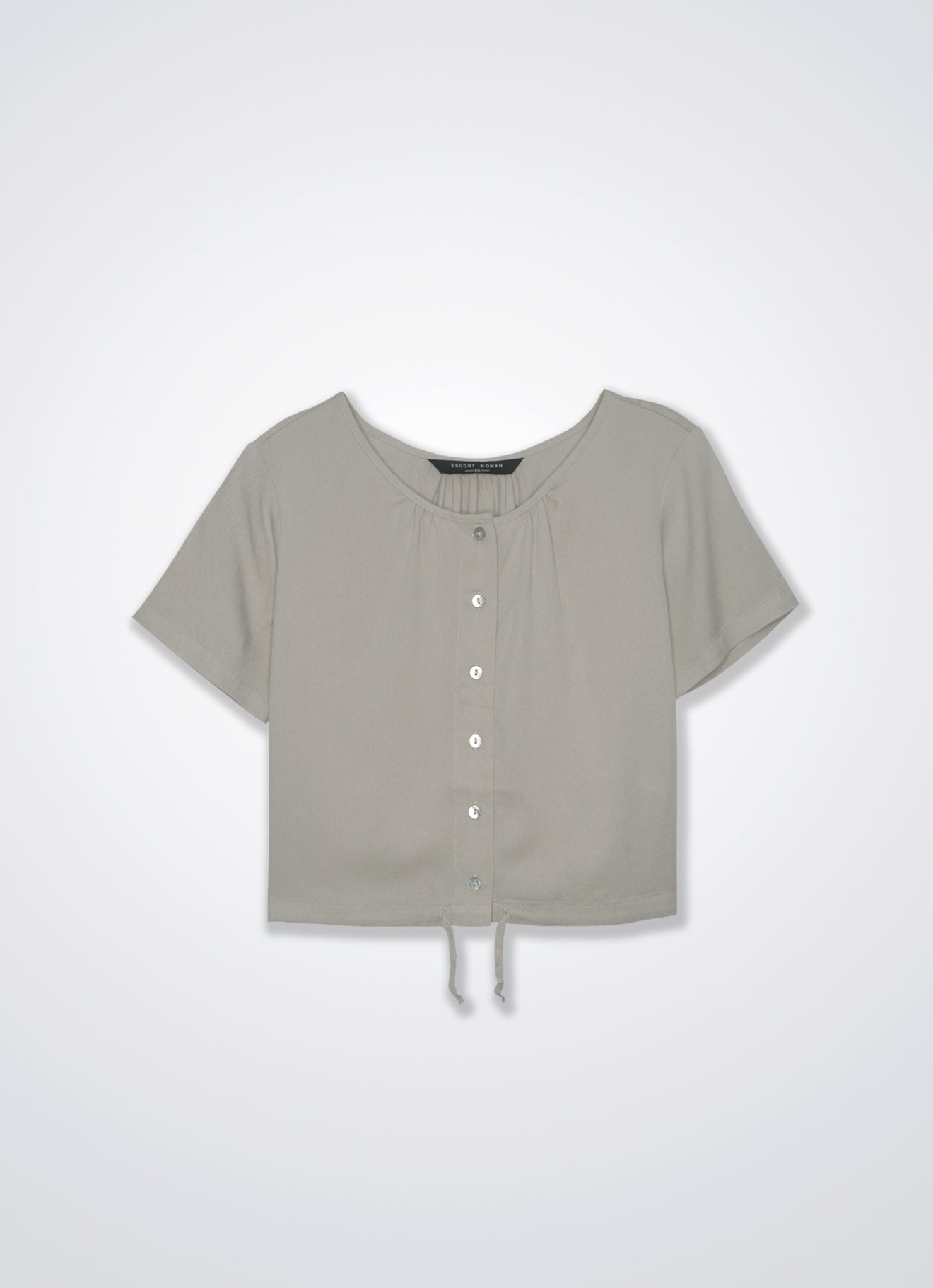 Pink-Tint by Sleeve Blouse