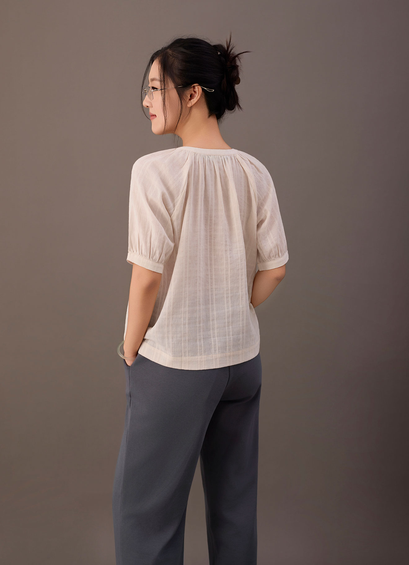 Pristine  by Sleeve Blouse