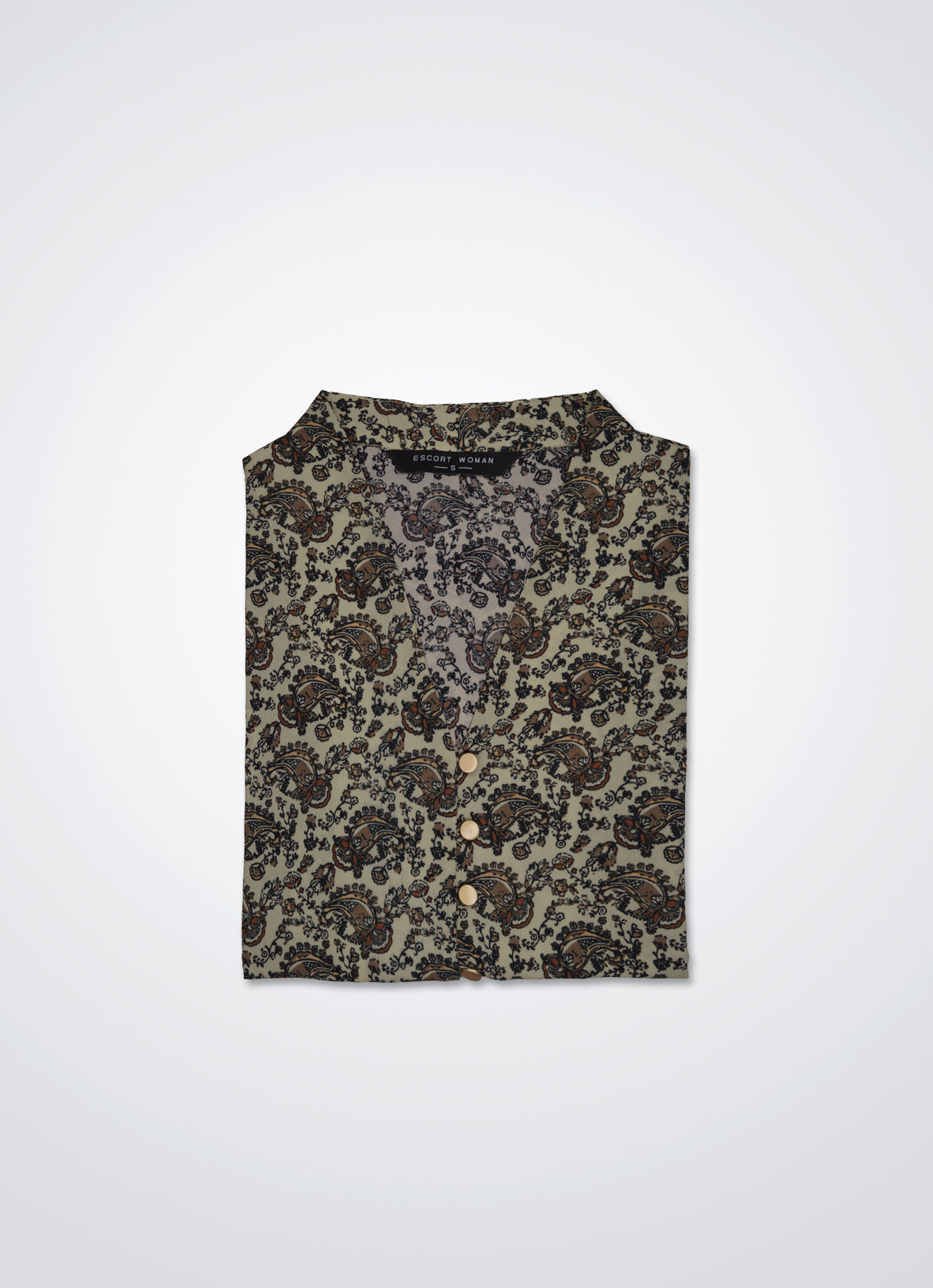 Putty by Printed Blouse