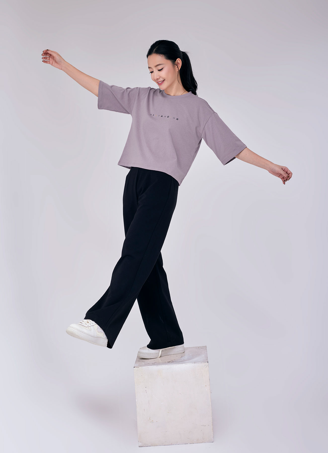 Quail by Printed Top