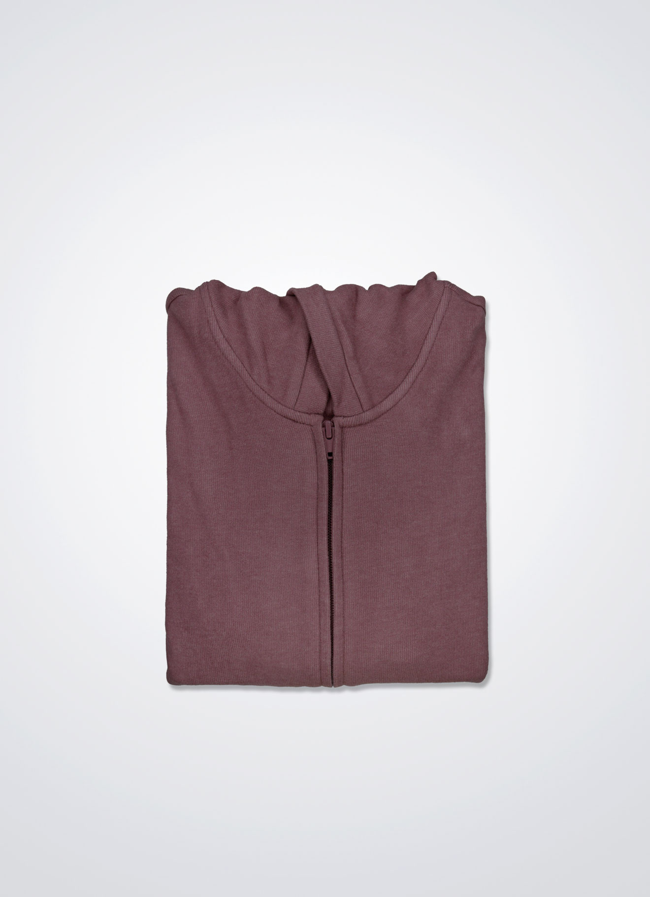 Rose-Brown by Hooded Jacket