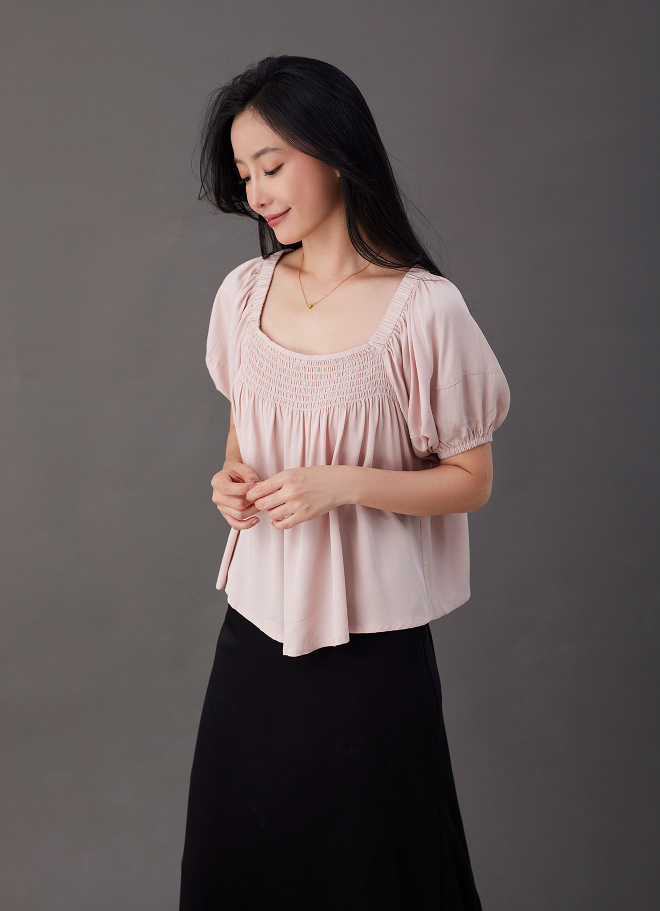 Rose-Dust by Sleeve Blouse