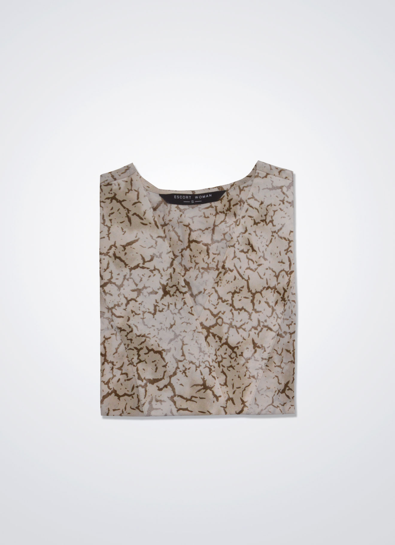 Rubber by Sleeve Blouse