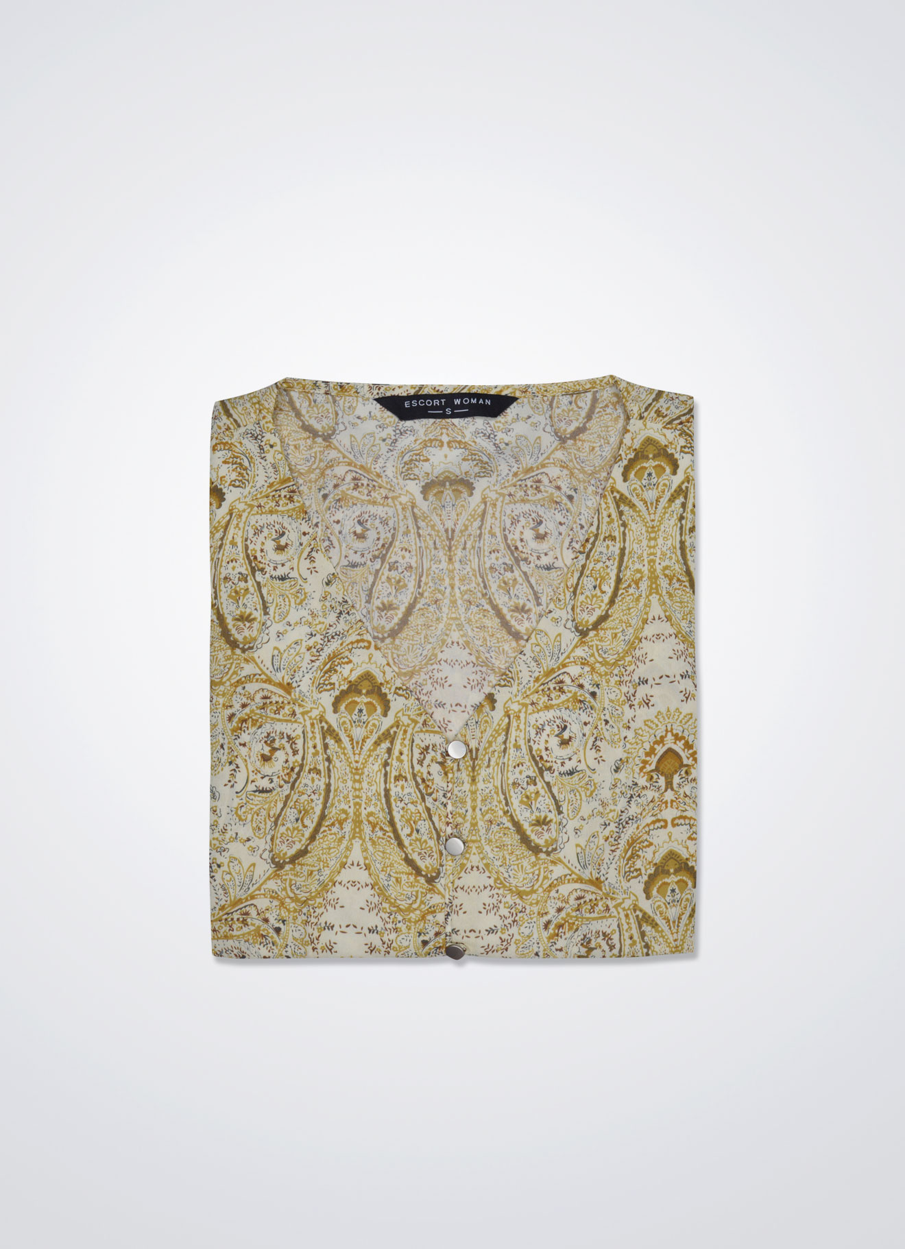 Sauterne by V-Neck Blouse