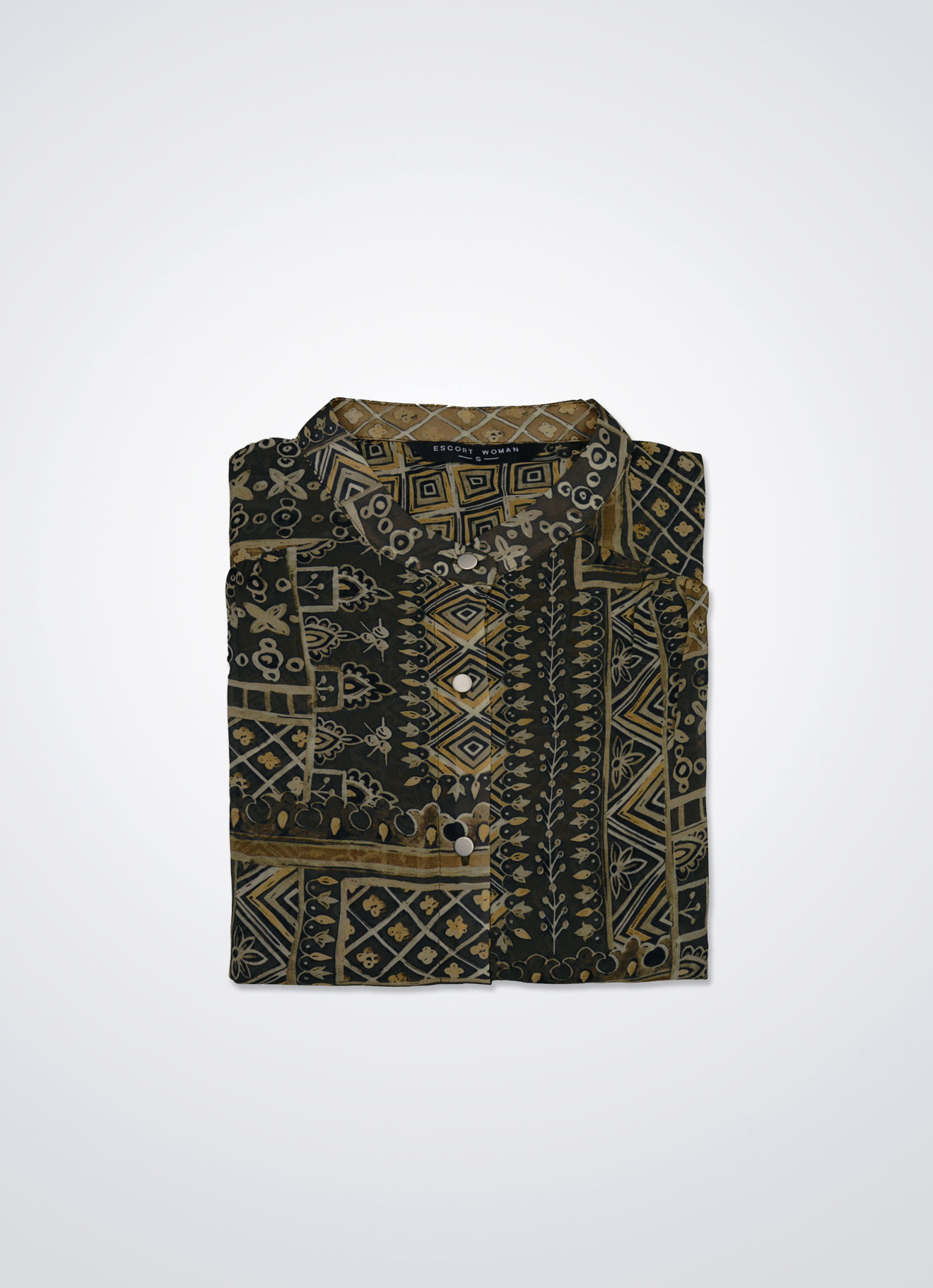 Sea-Mist by Printed Blouse