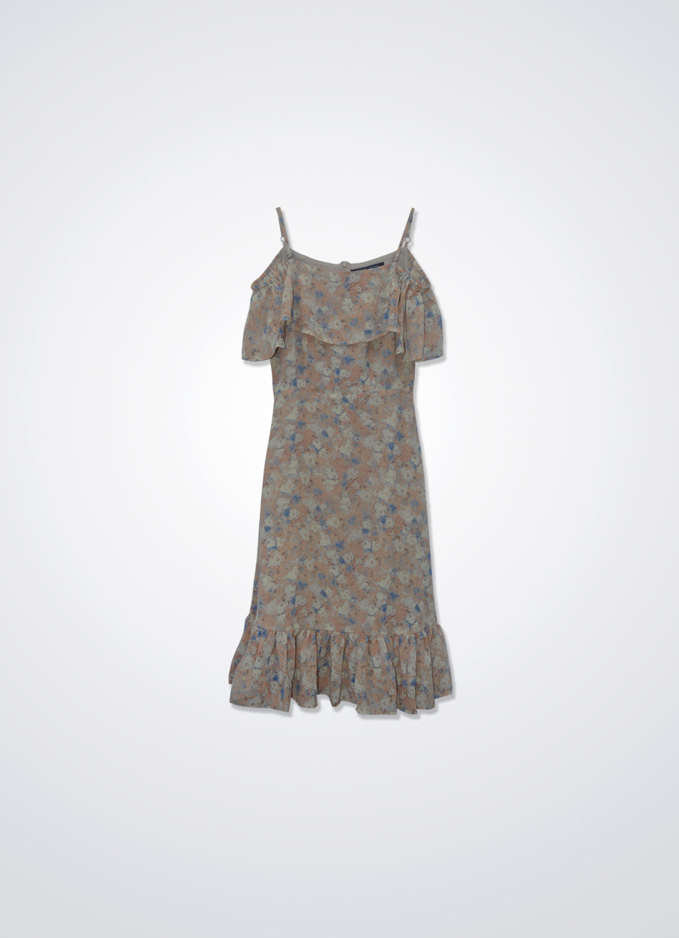 Shell-Coral by Sleeveless Dress
