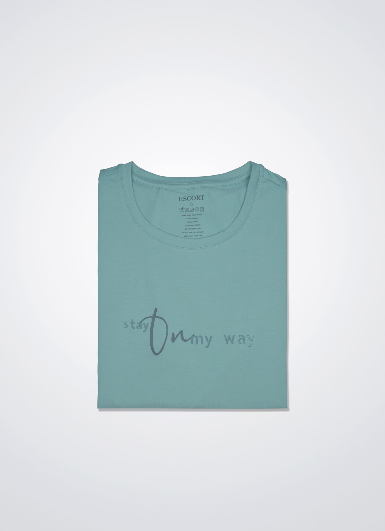 Silt-Green by Printed Top