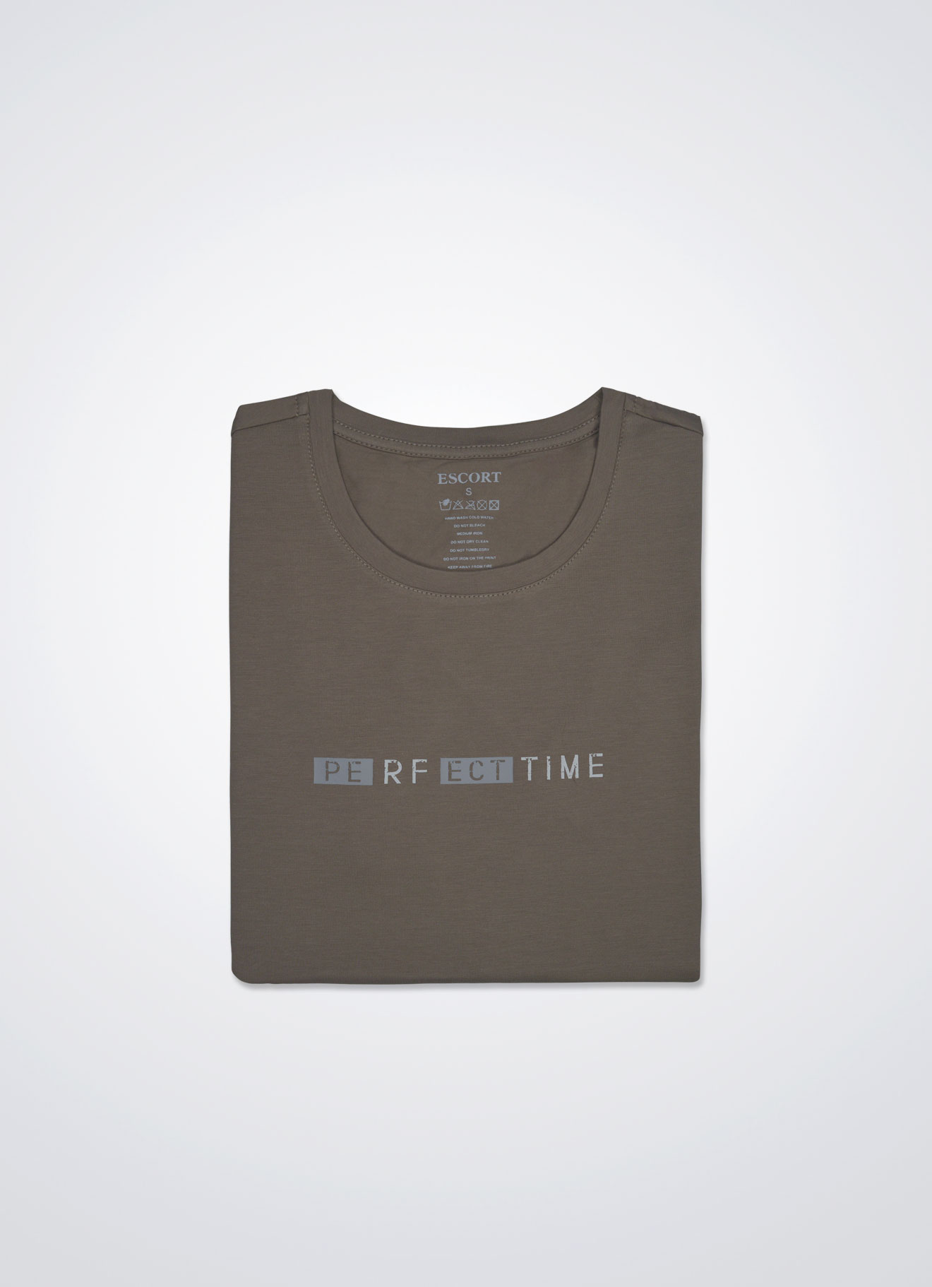 Silver-Mink by Printed T-Shirt