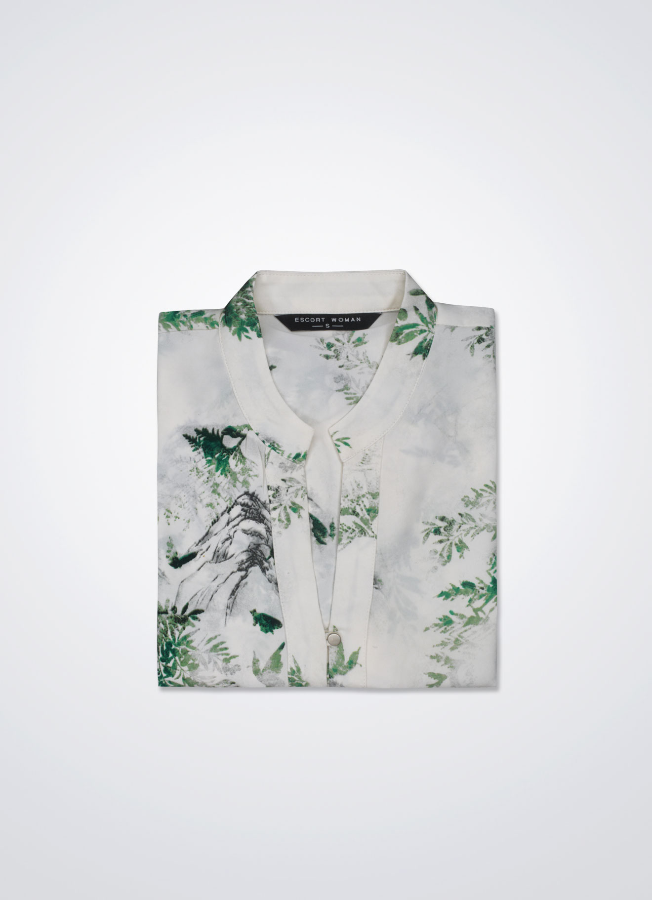 Simply-Green by Long Sleeve Blouse