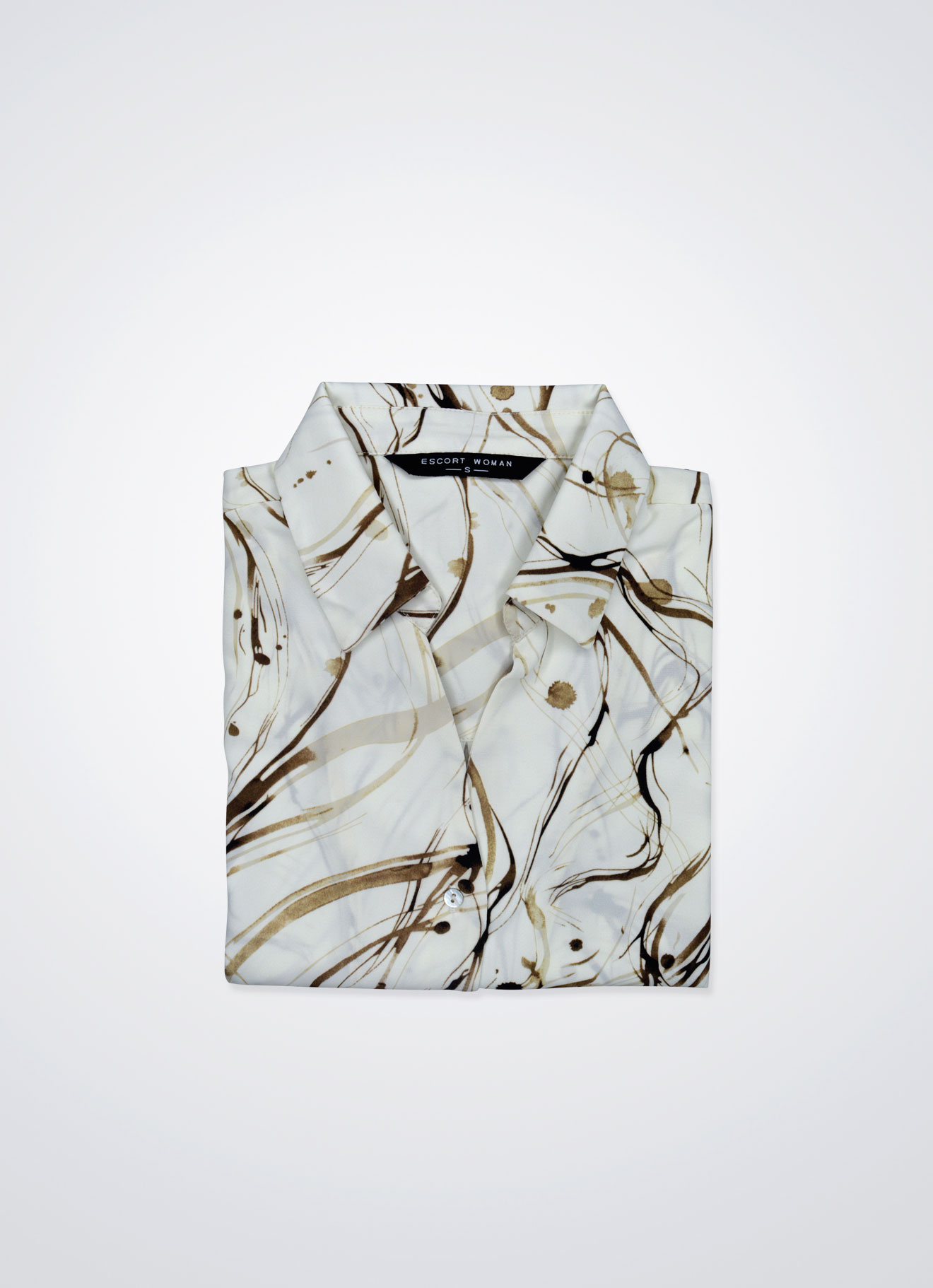 Slate-Black by Printed Shirt