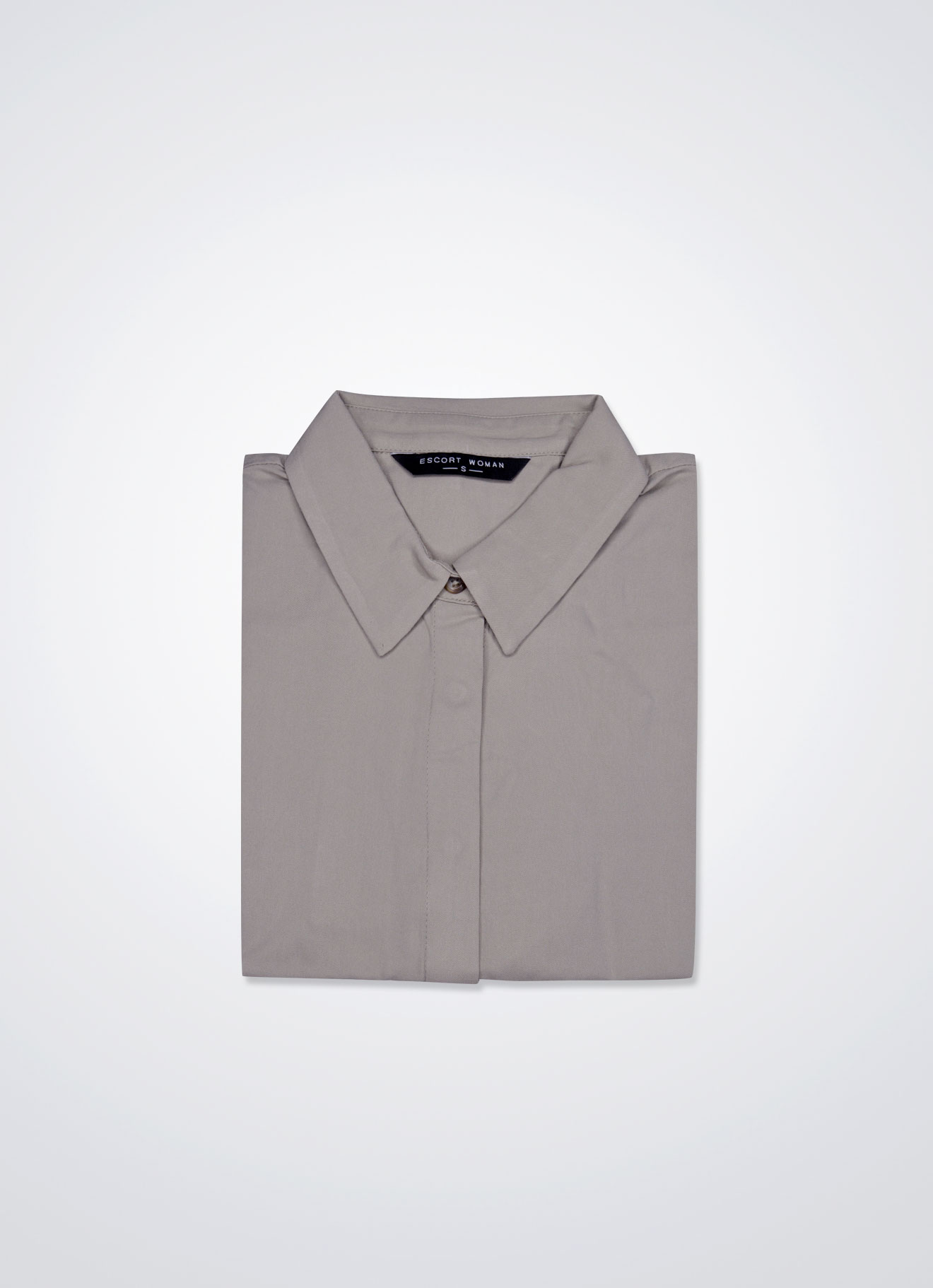 Sliver-Lining by Shirt Collor Blouse
