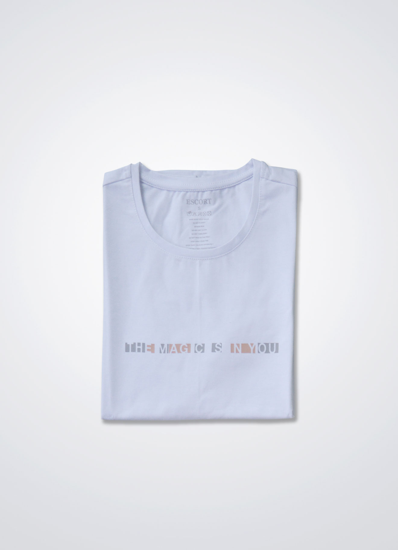 Snow-White by Sleeve Blouse