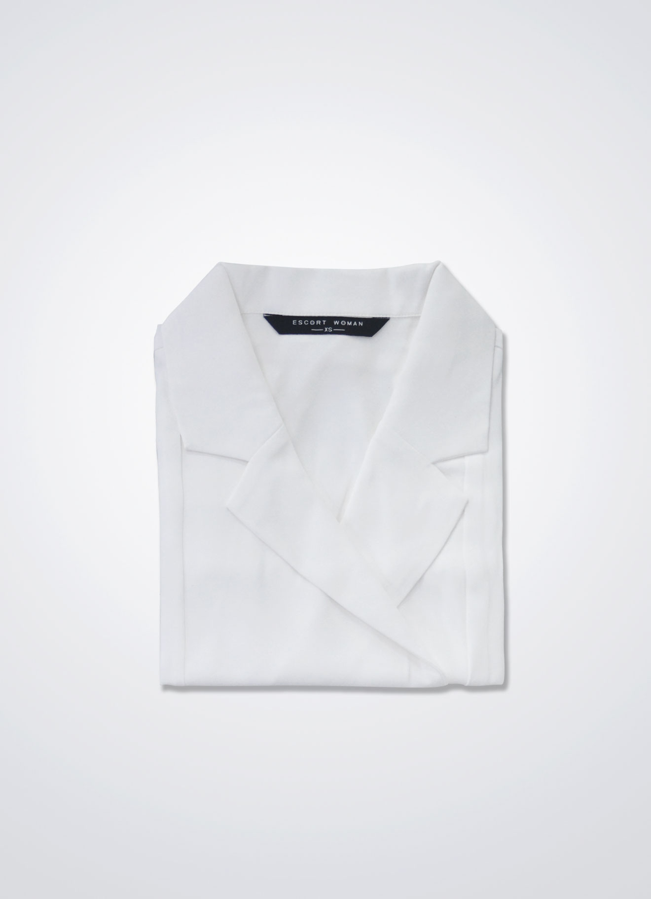 Snow-White by Sleeveless Blouse