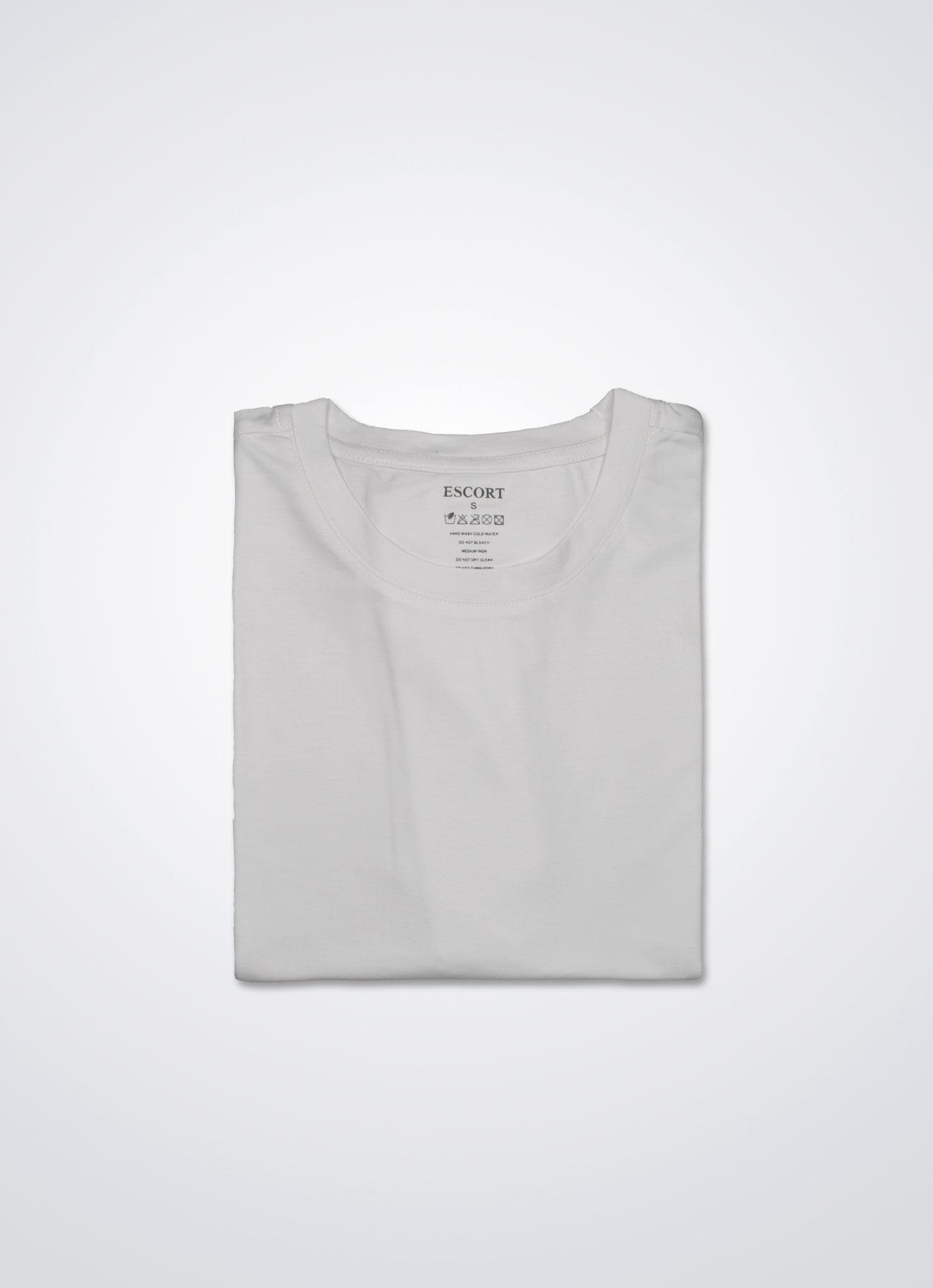 Snow-White by Round-Neck Blouse