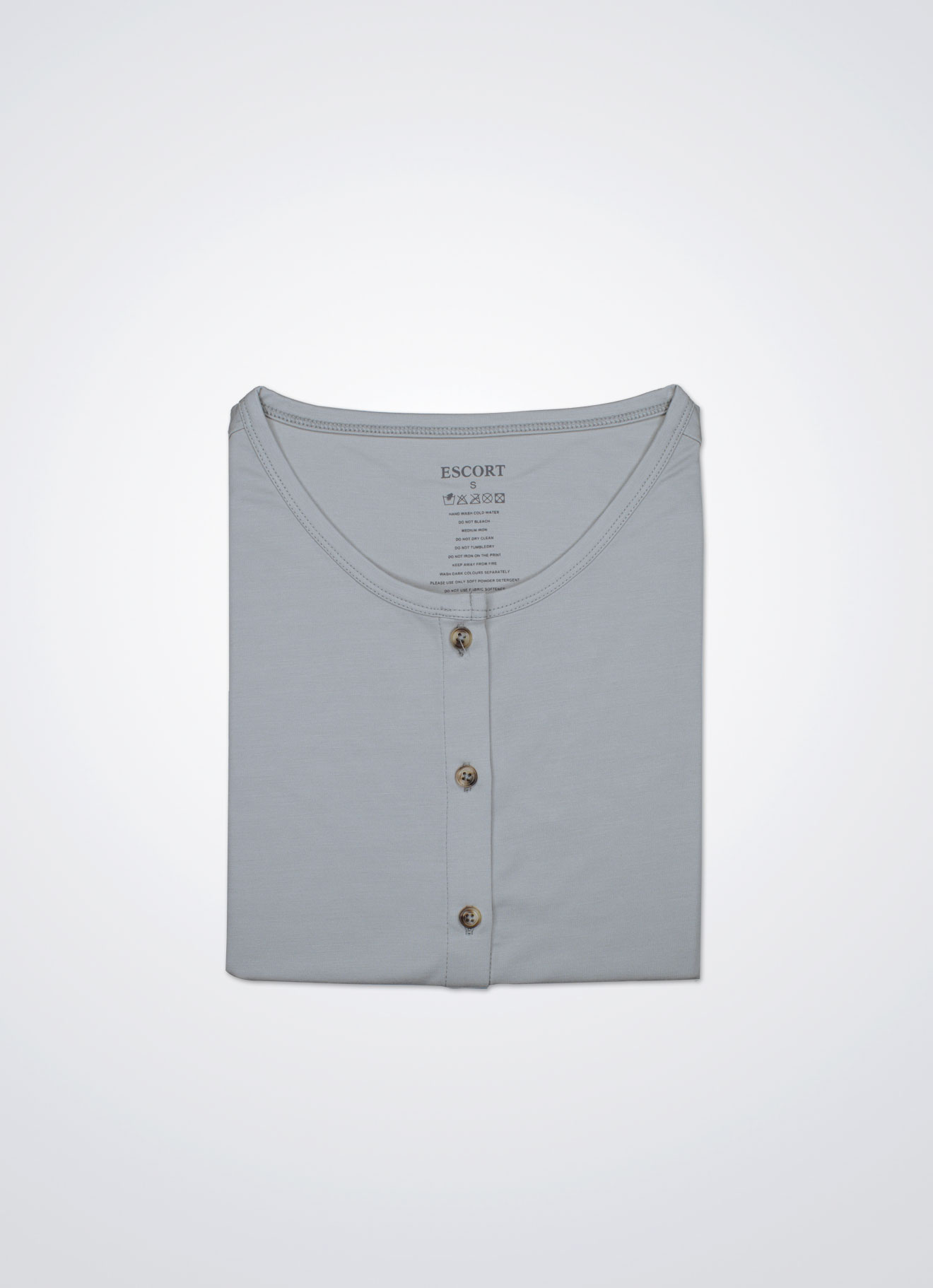 Storm-Gray by Sleeve Top