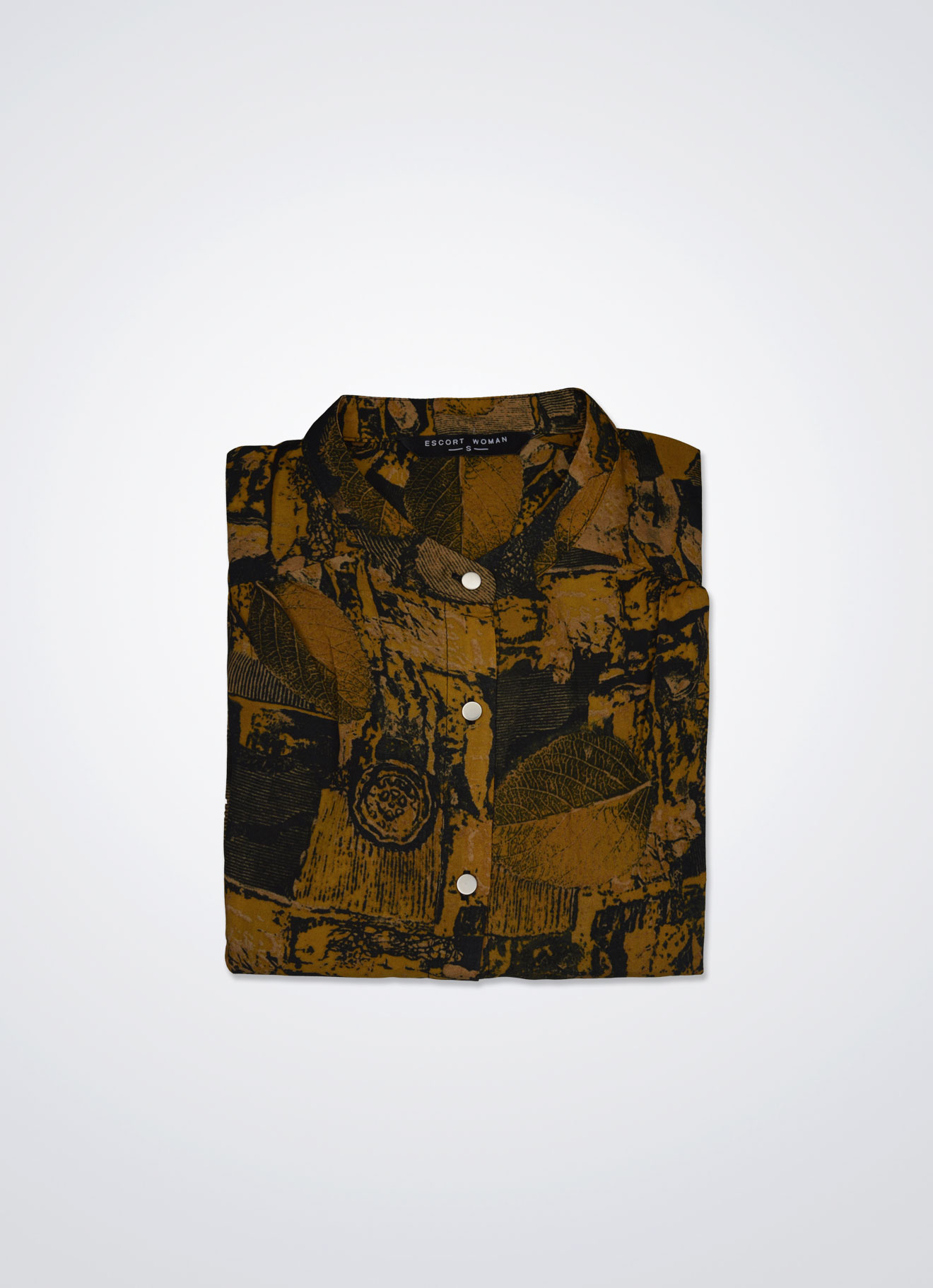 Sudan-Brown by Printed Blouse