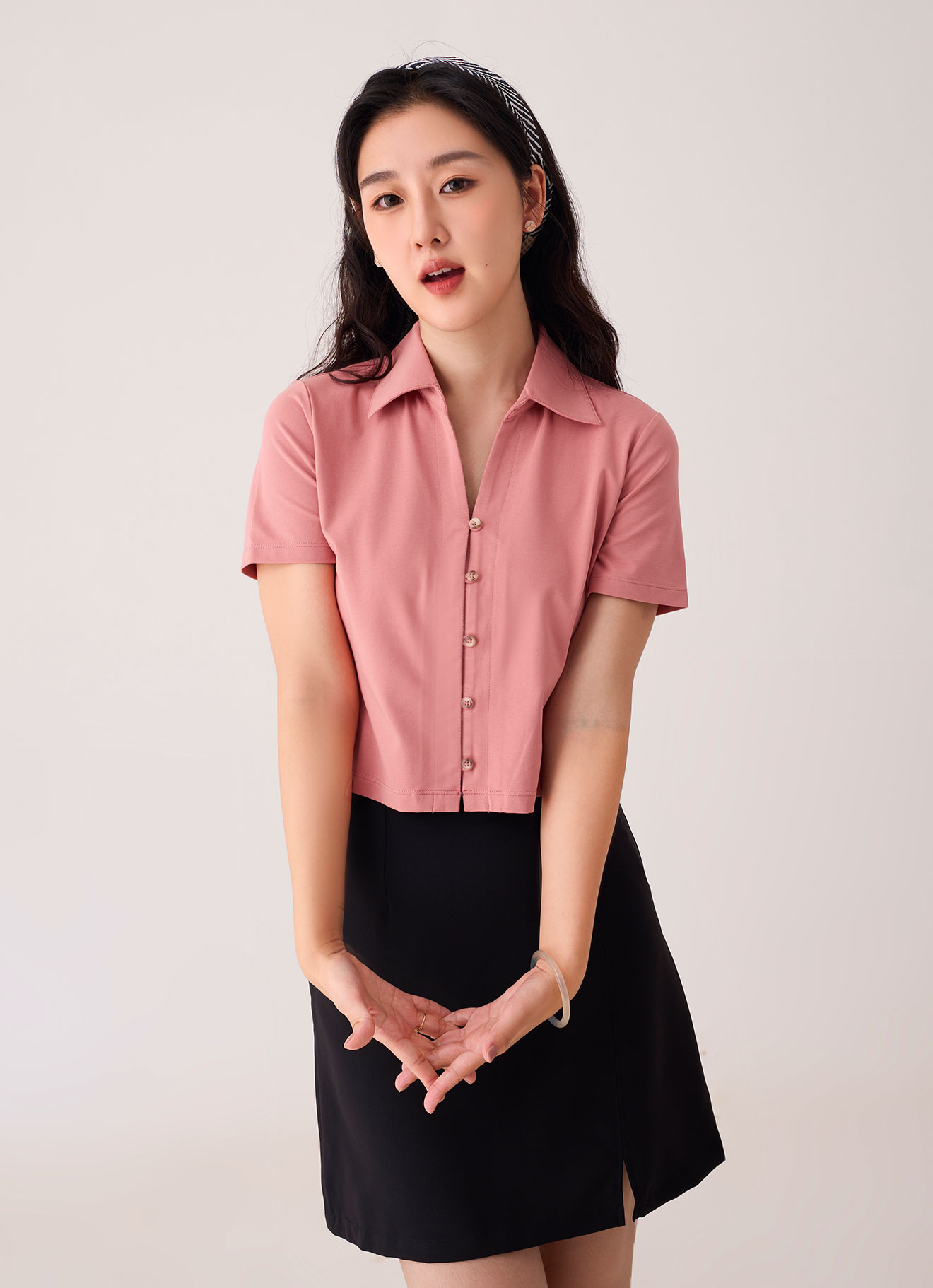 Terra-Cotta by SHORT SLEEVE SHIRT