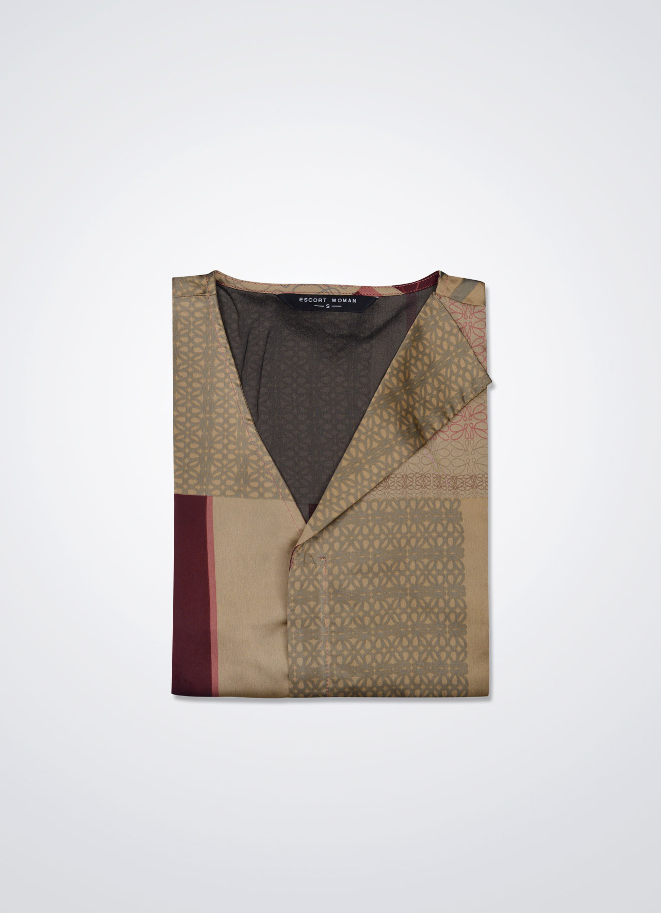 Terra-Cotta by Long sleeve Blouse